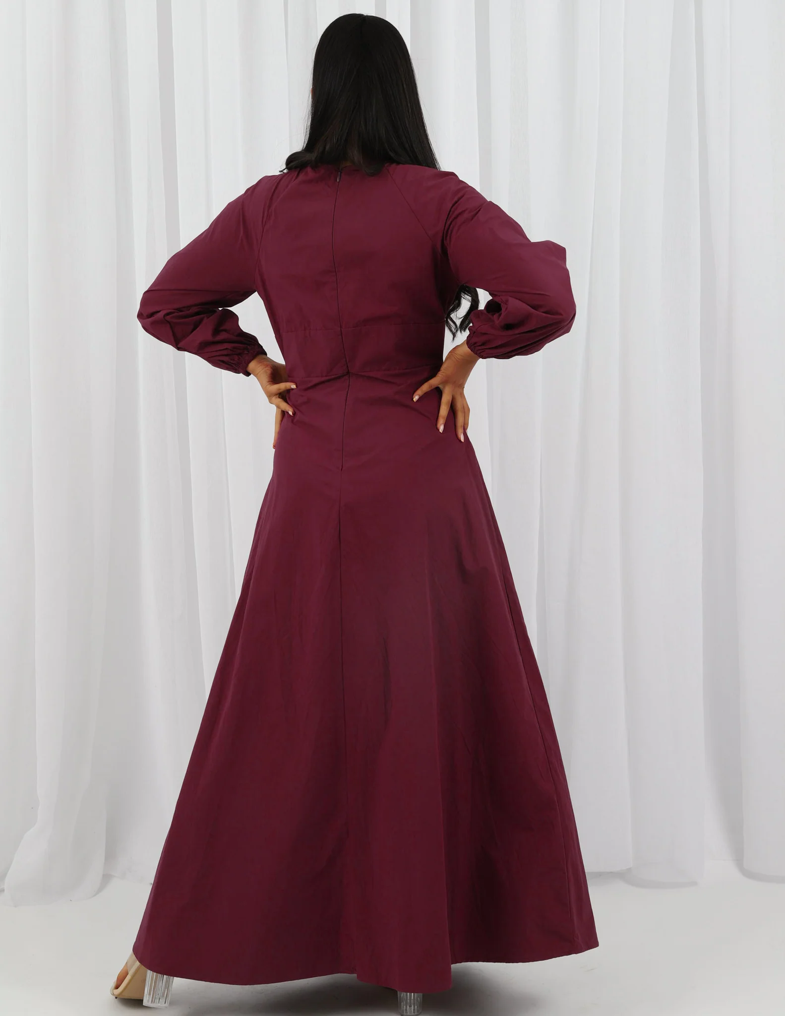 Lydia Cross Front Maxi Dress - Image 5