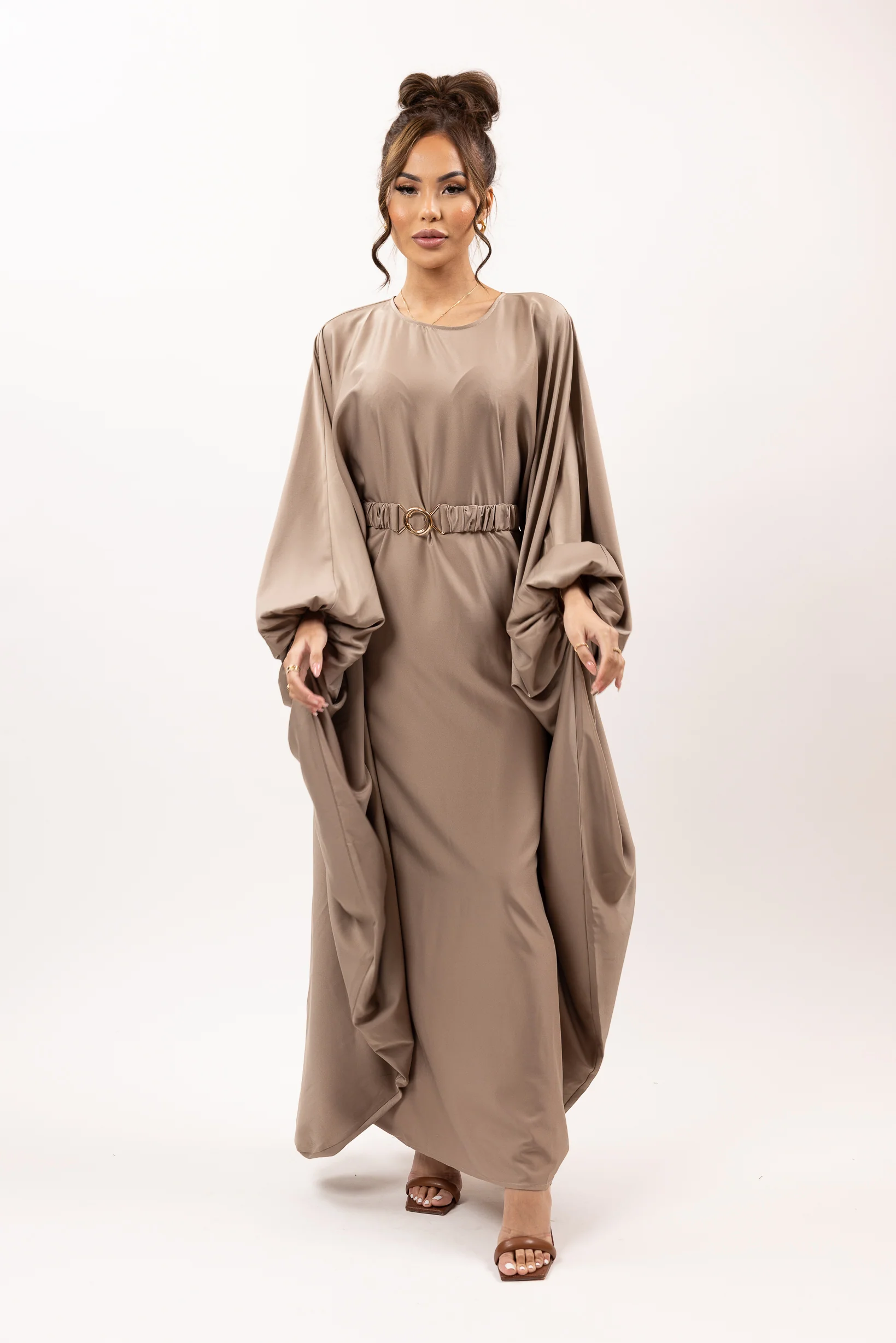 Mae Satin Kaftan - Image 12