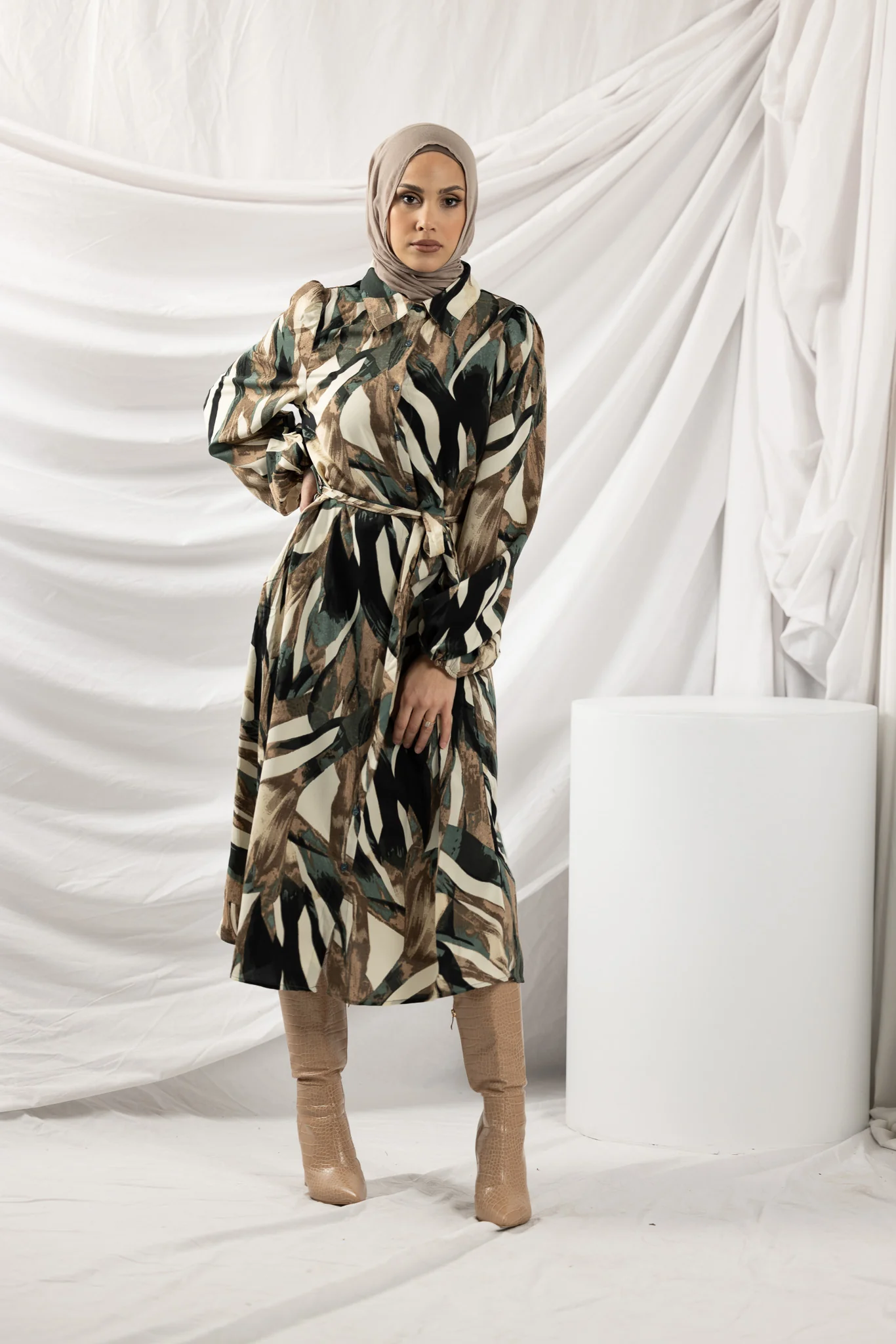 Maria Shirt Dress - Image 13