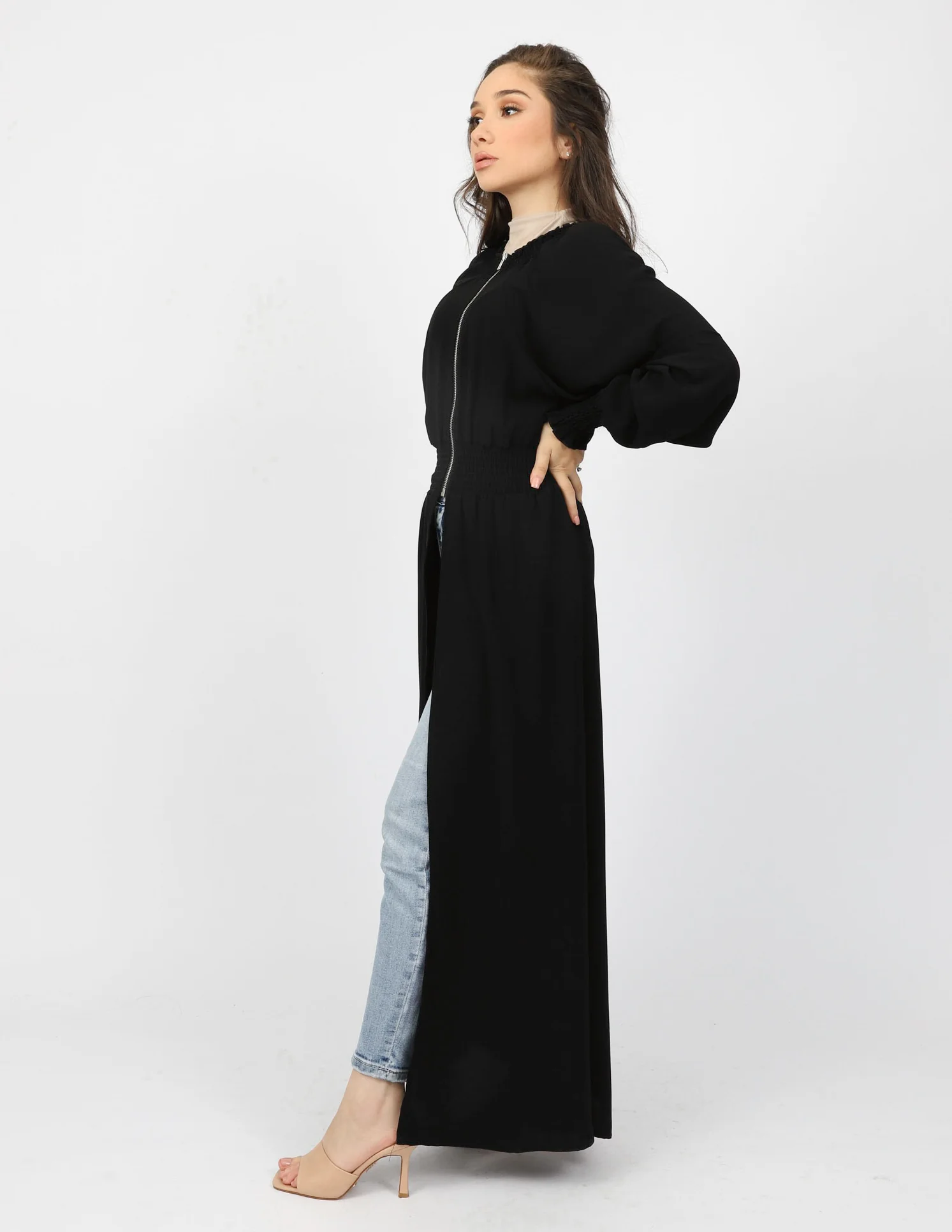 Mayra Zip Front Cardigan - Image 7