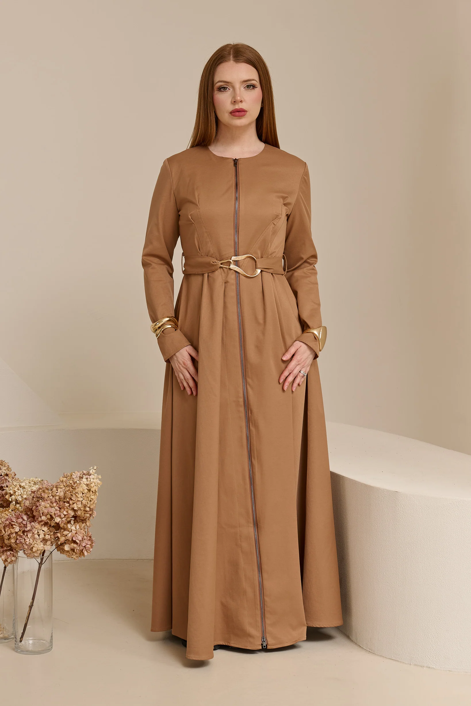 Miraj Zip Brooch Dress - Image 6