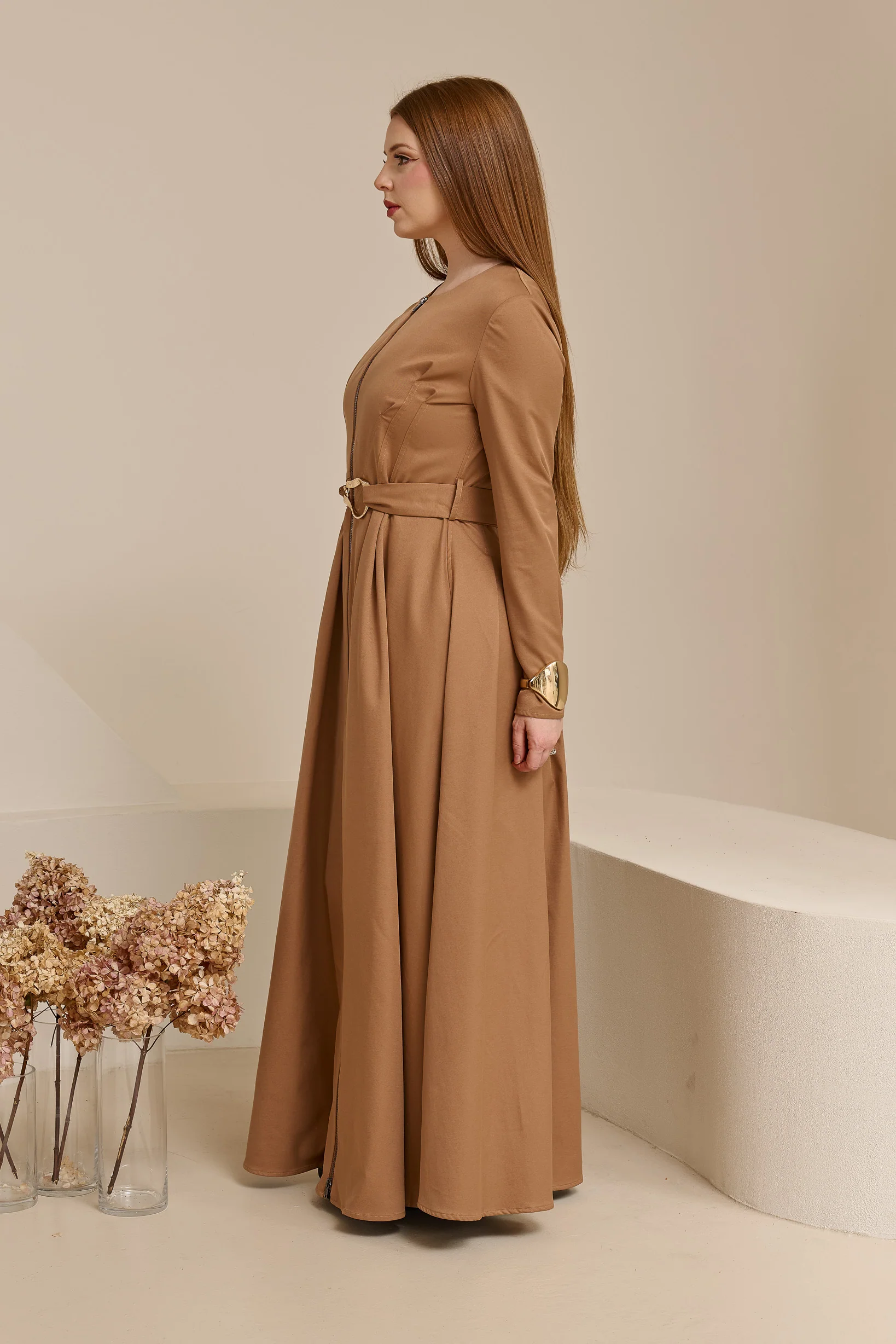 Miraj Zip Brooch Dress - Image 8