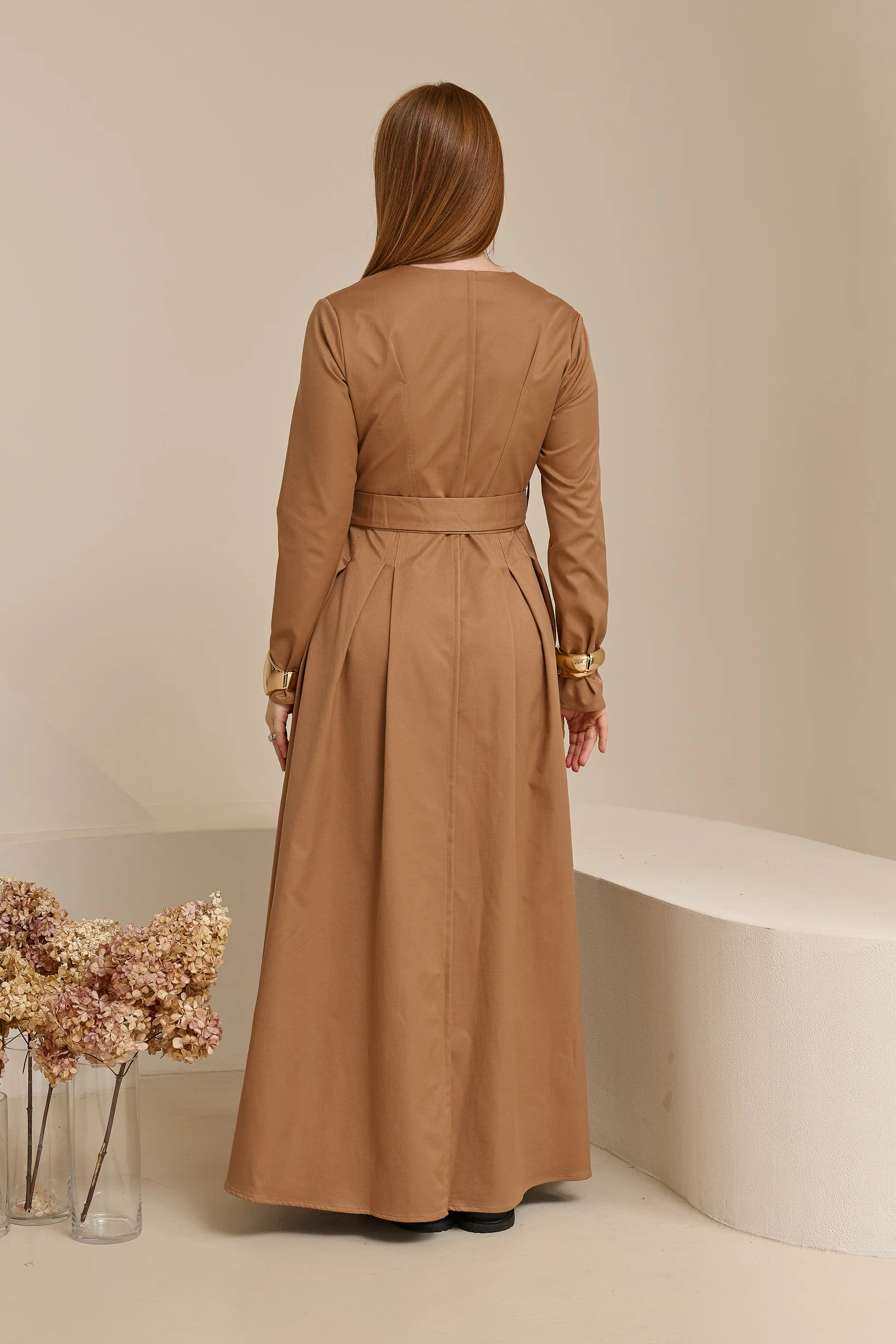 Miraj Zip Brooch Dress - Image 9