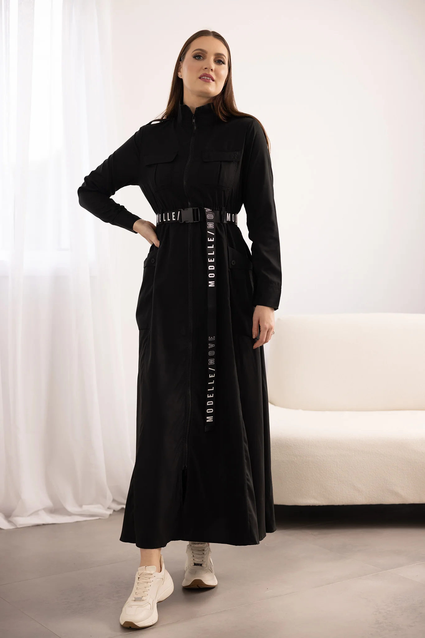 Modelle/Move 2 Way Zip Dress - Image 13
