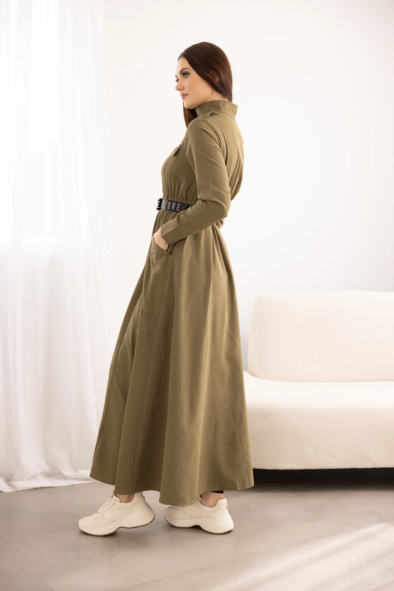 Modelle/Move 2 Way Zip Dress - Image 9