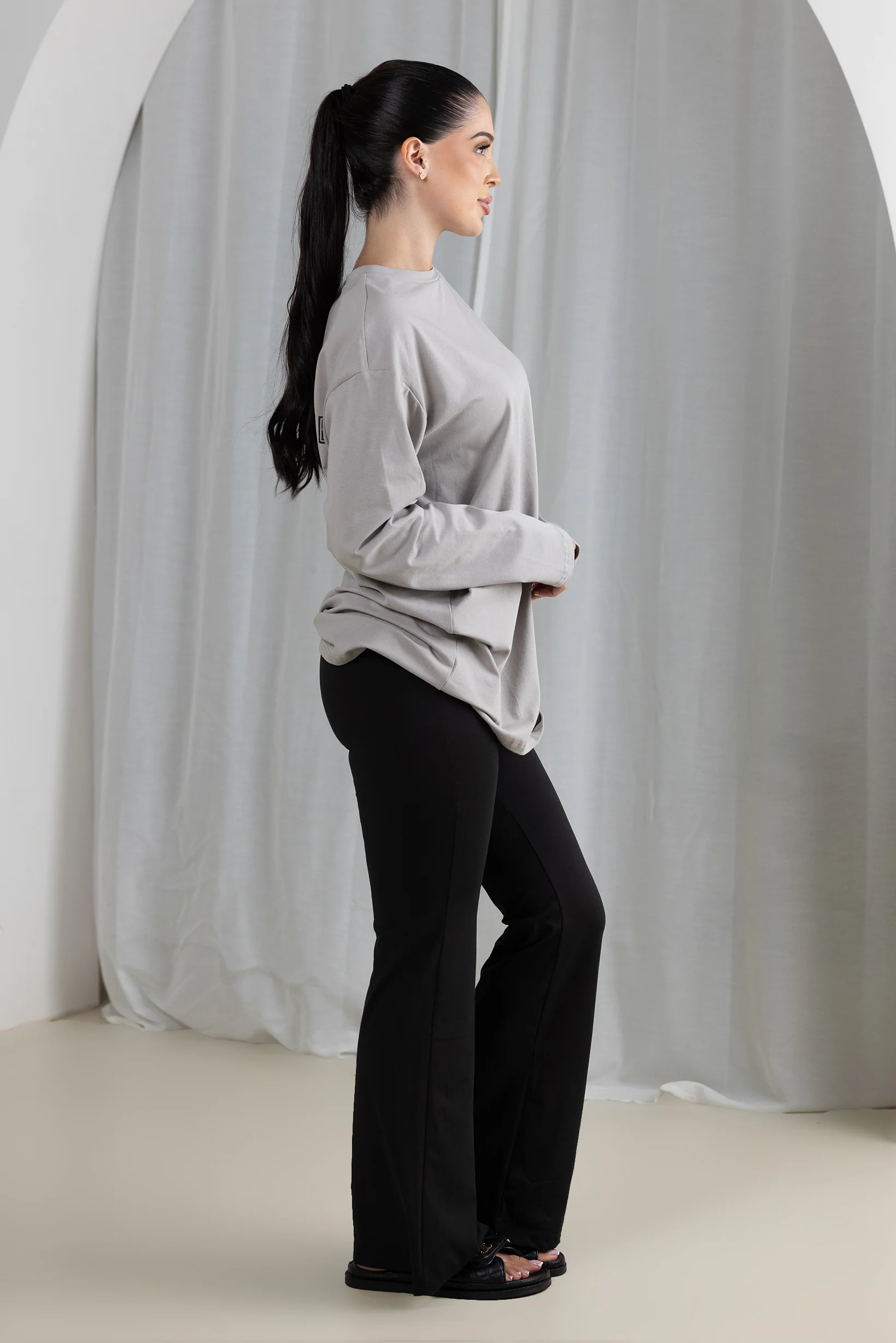 Modelle/Move Long Sleeve Oversizes Tee - Image 3
