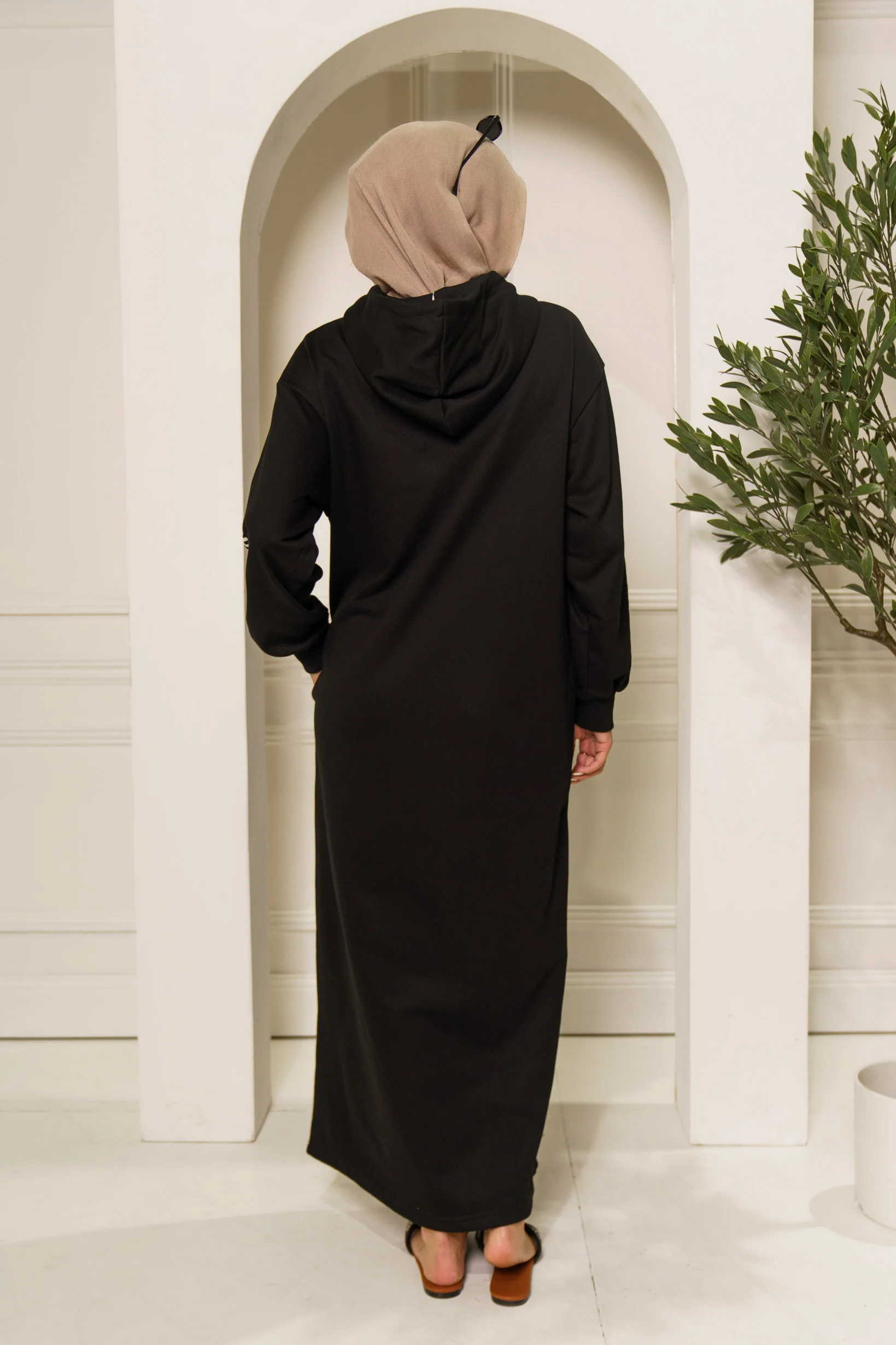 Modelle/Move Maxi Hoody Dress - Image 4