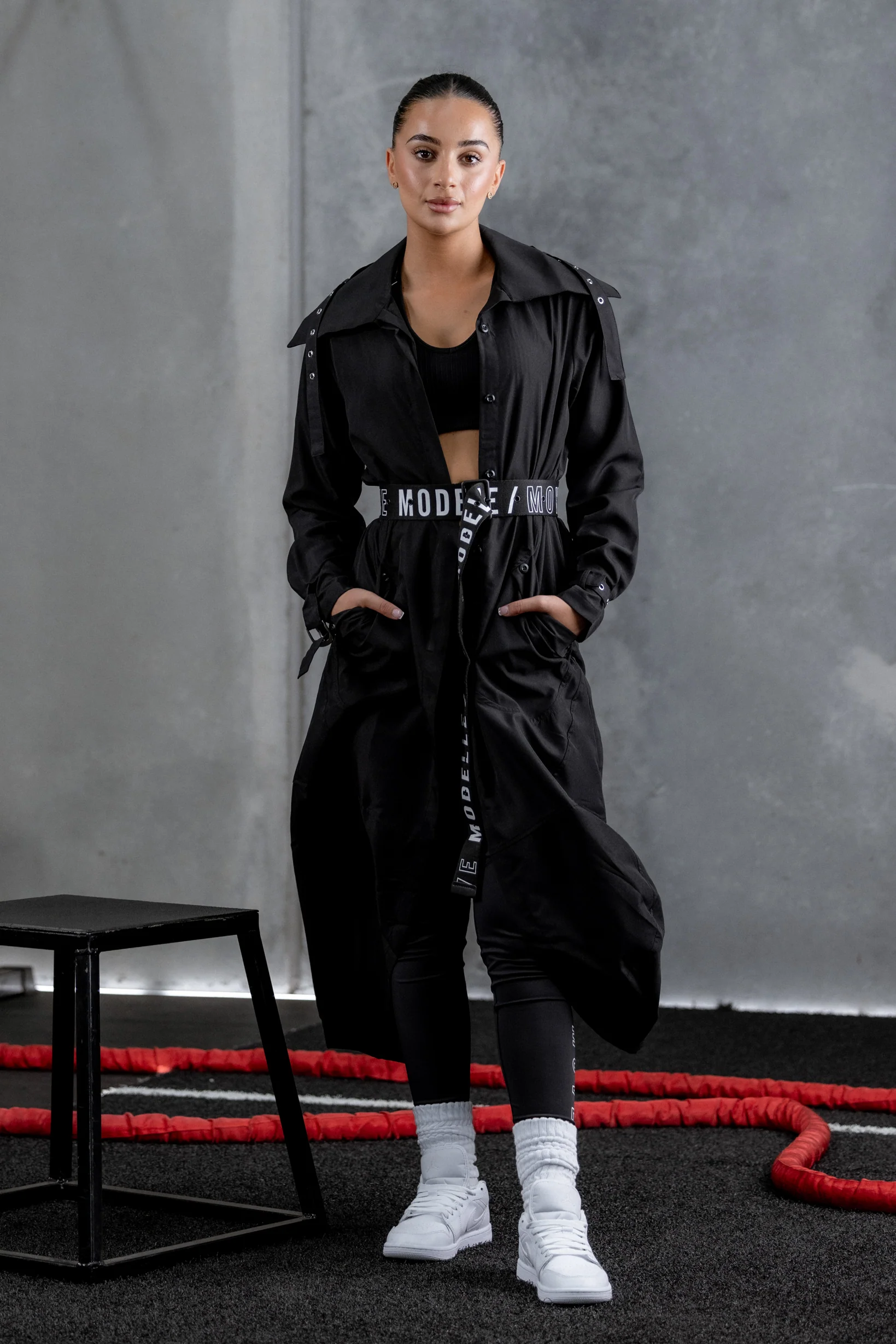 Modelle/Move Parachute Maxi Jacket - Image 3