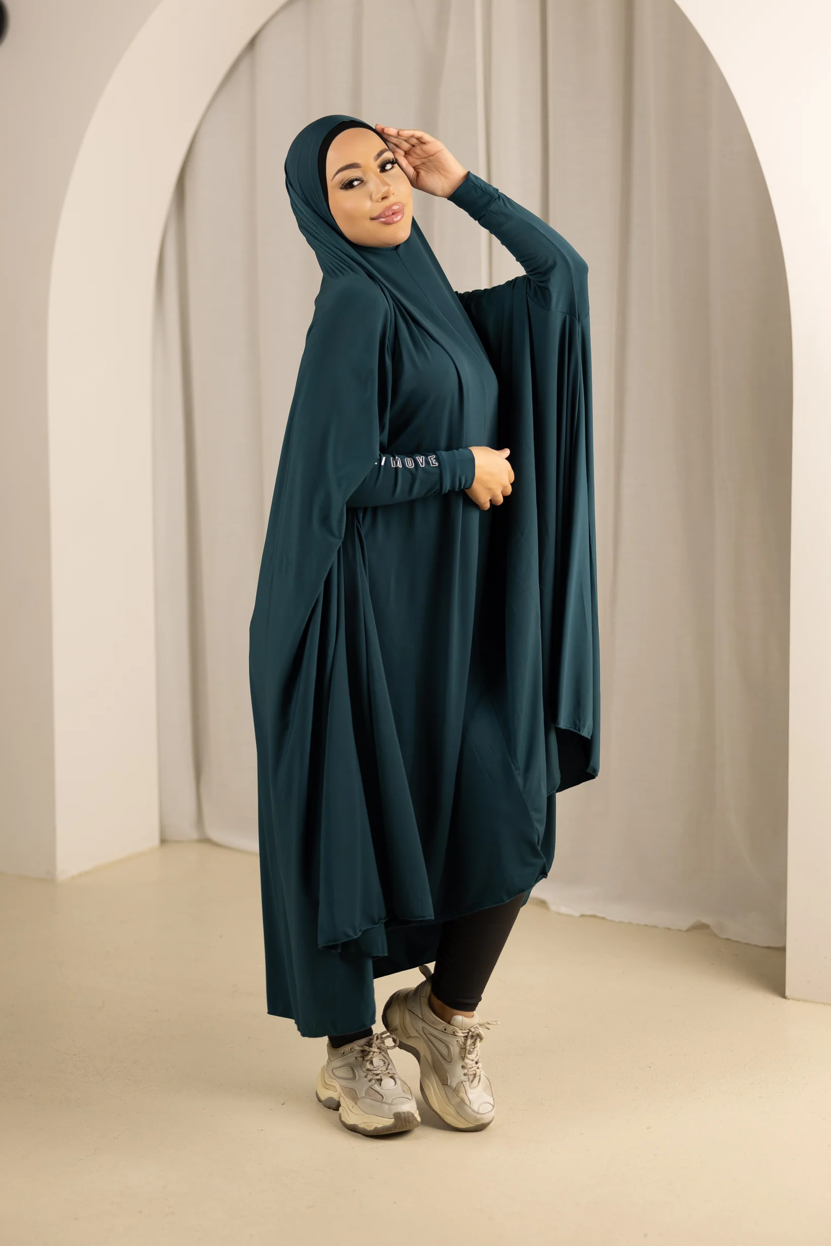 Modelle/Move Sleeve Jilbab - Dark Shades - Image 24