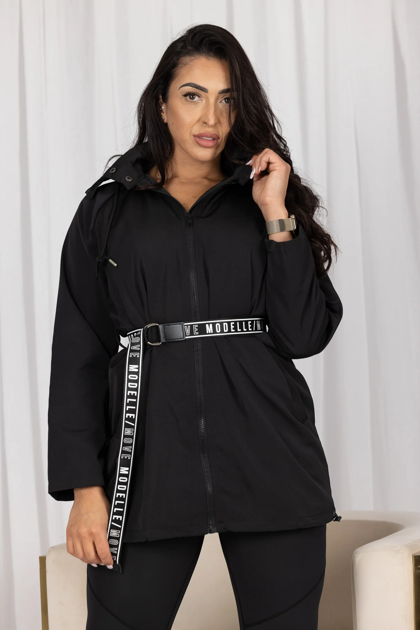 Modelle/Move Tie Windbreaker Jacket - Image 18