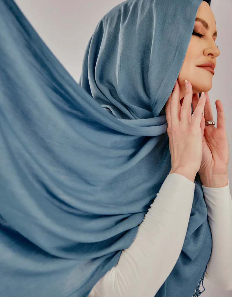 Modelle Twisted Scarves - Shades of Light Blue - Image 3