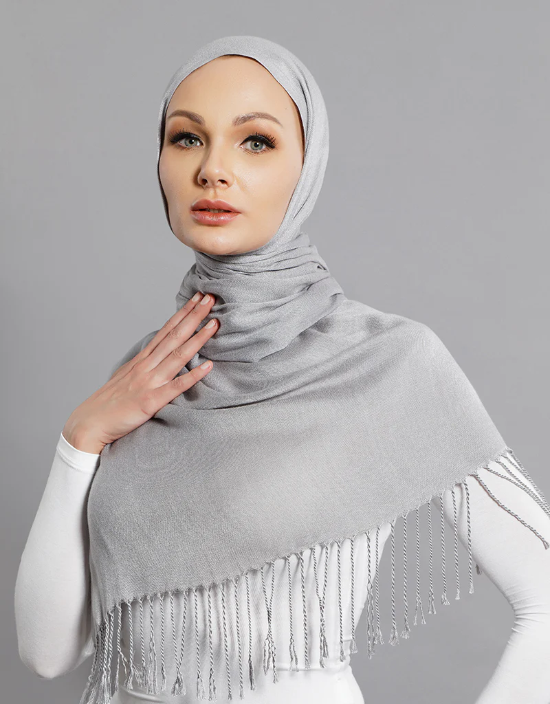 Modelle Twisted Scarves - Shades of Grey - Image 8