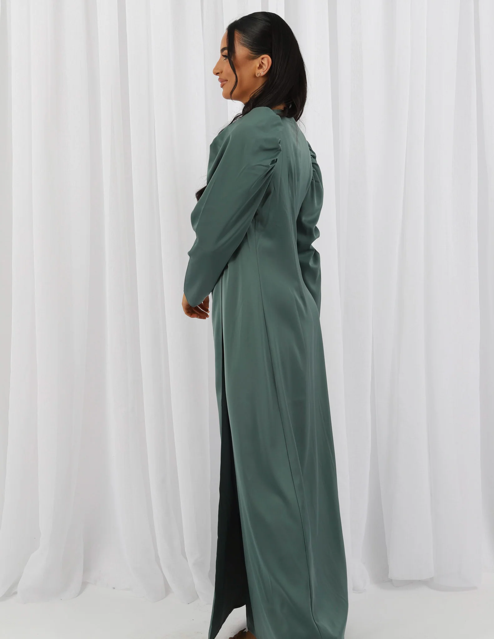 Myriam Wrap Detailed Dress - Image 16