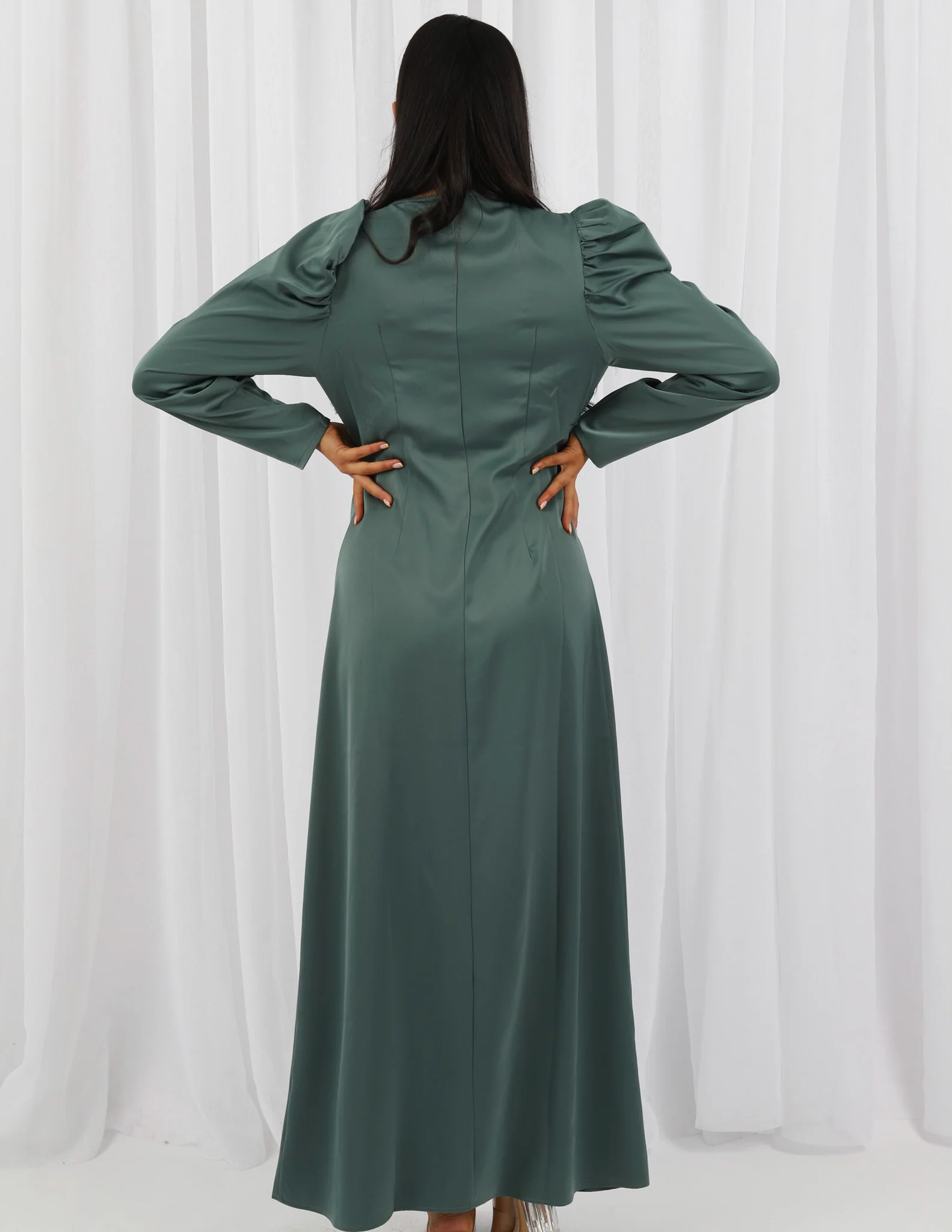 Myriam Wrap Detailed Dress - Image 18