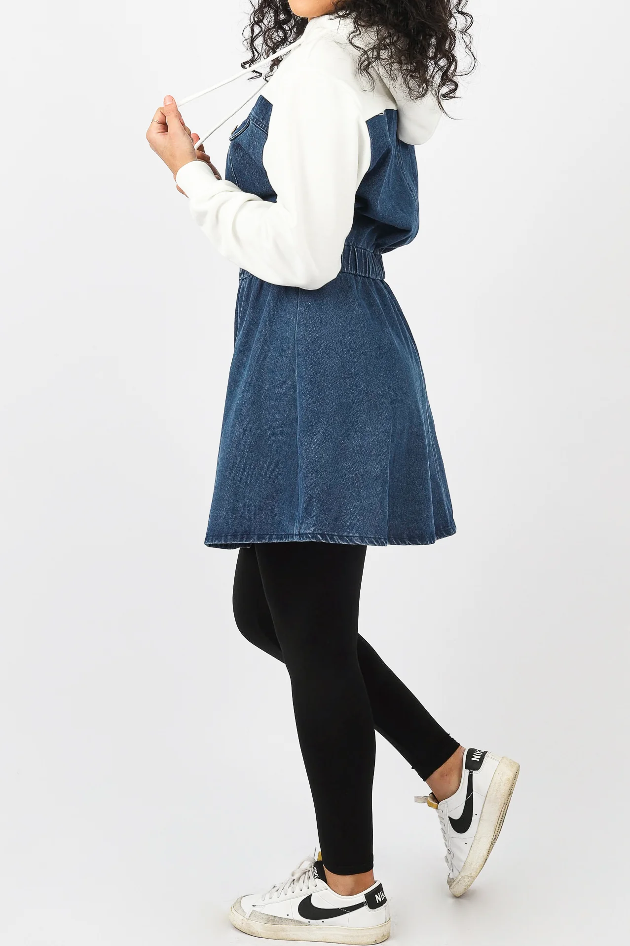 Neena Track Denim Top - Image 4