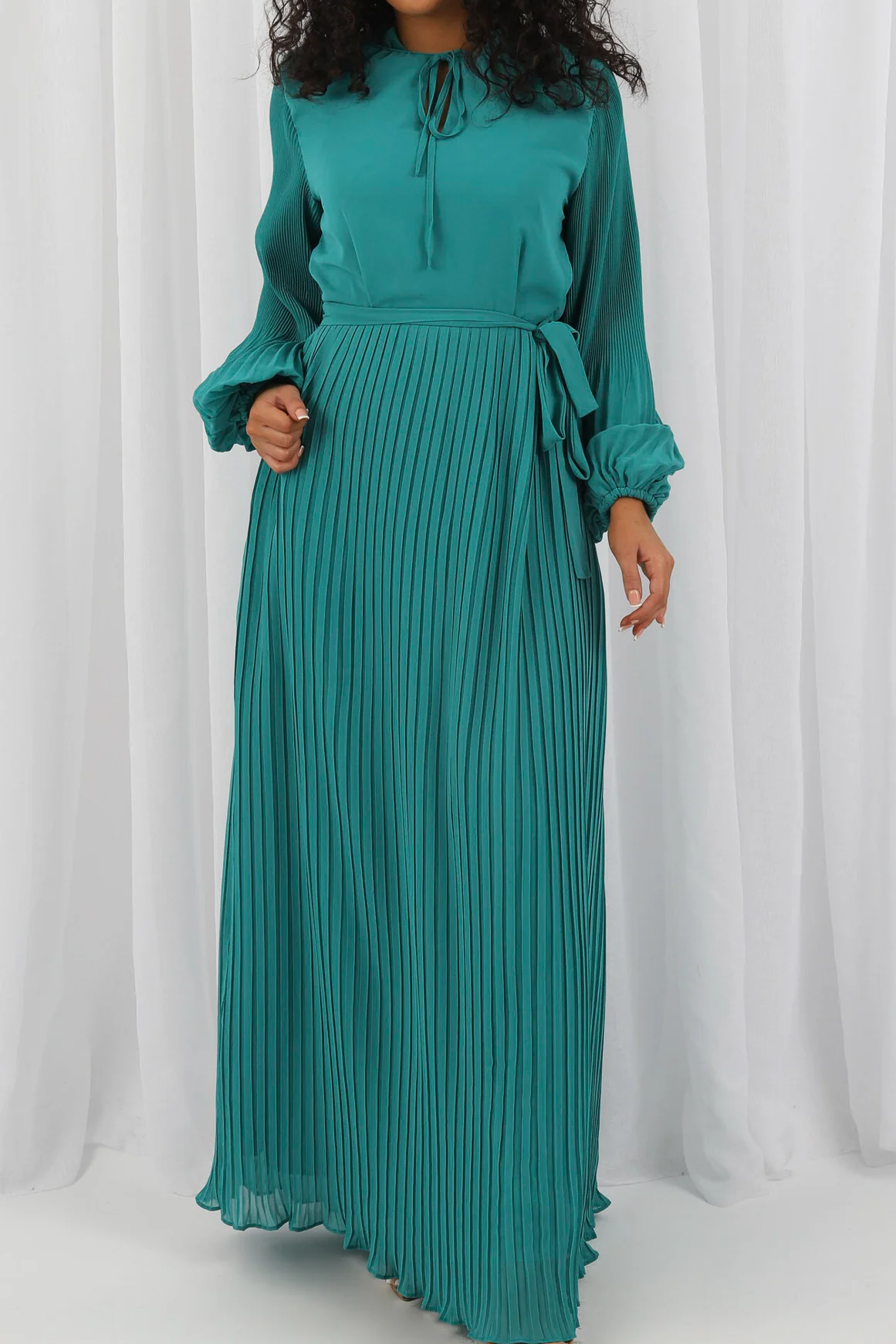 Nikita Pleat Detailed Dress - Image 14