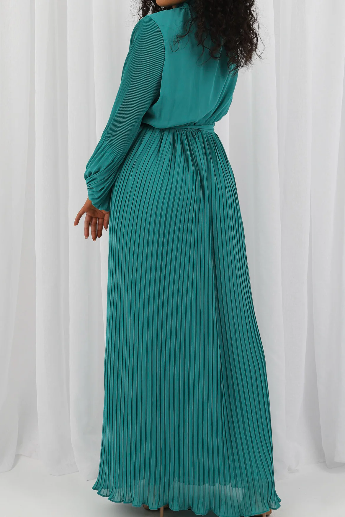 Nikita Pleat Detailed Dress - Image 17