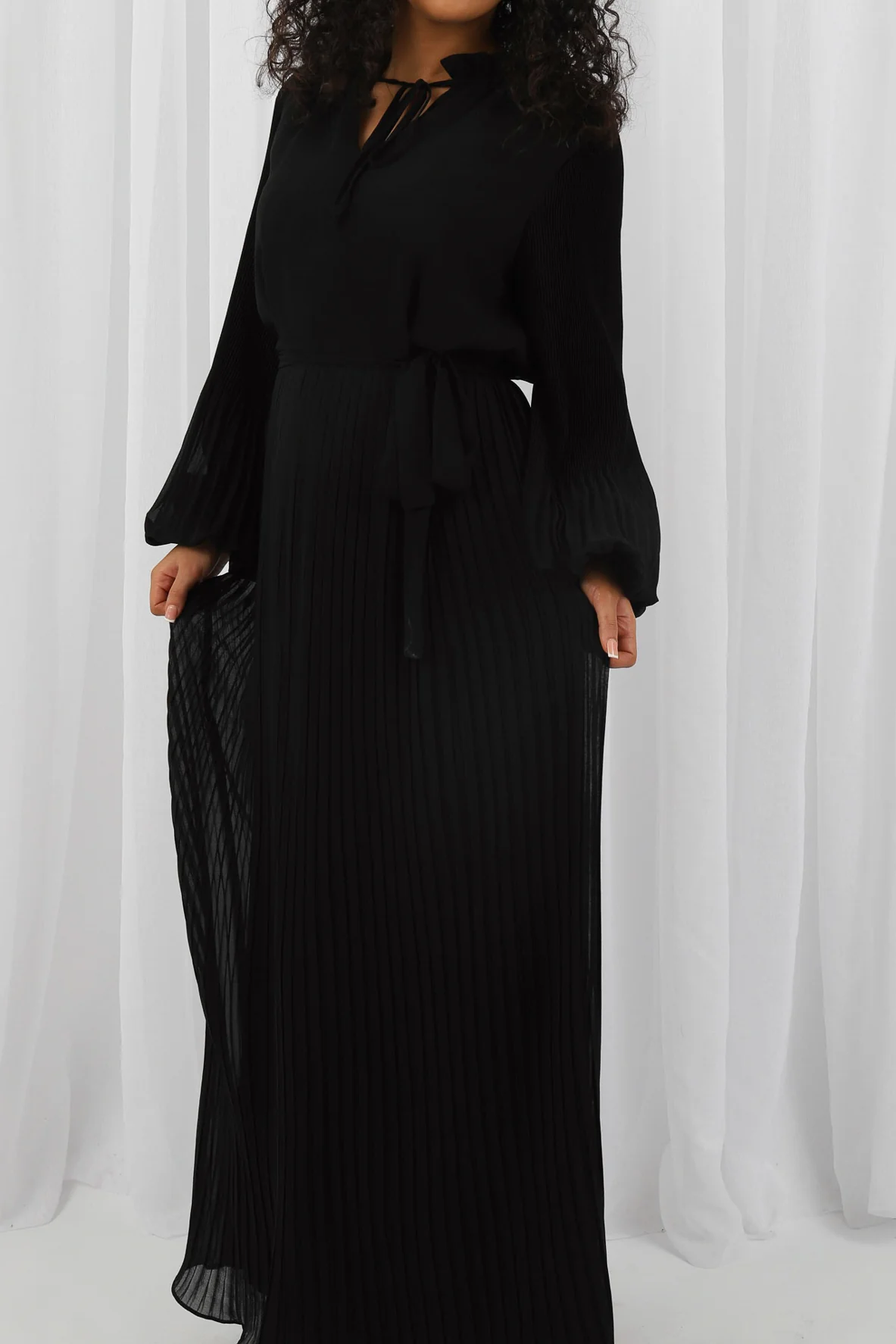 Nikita Pleat Detailed Dress - Image 9