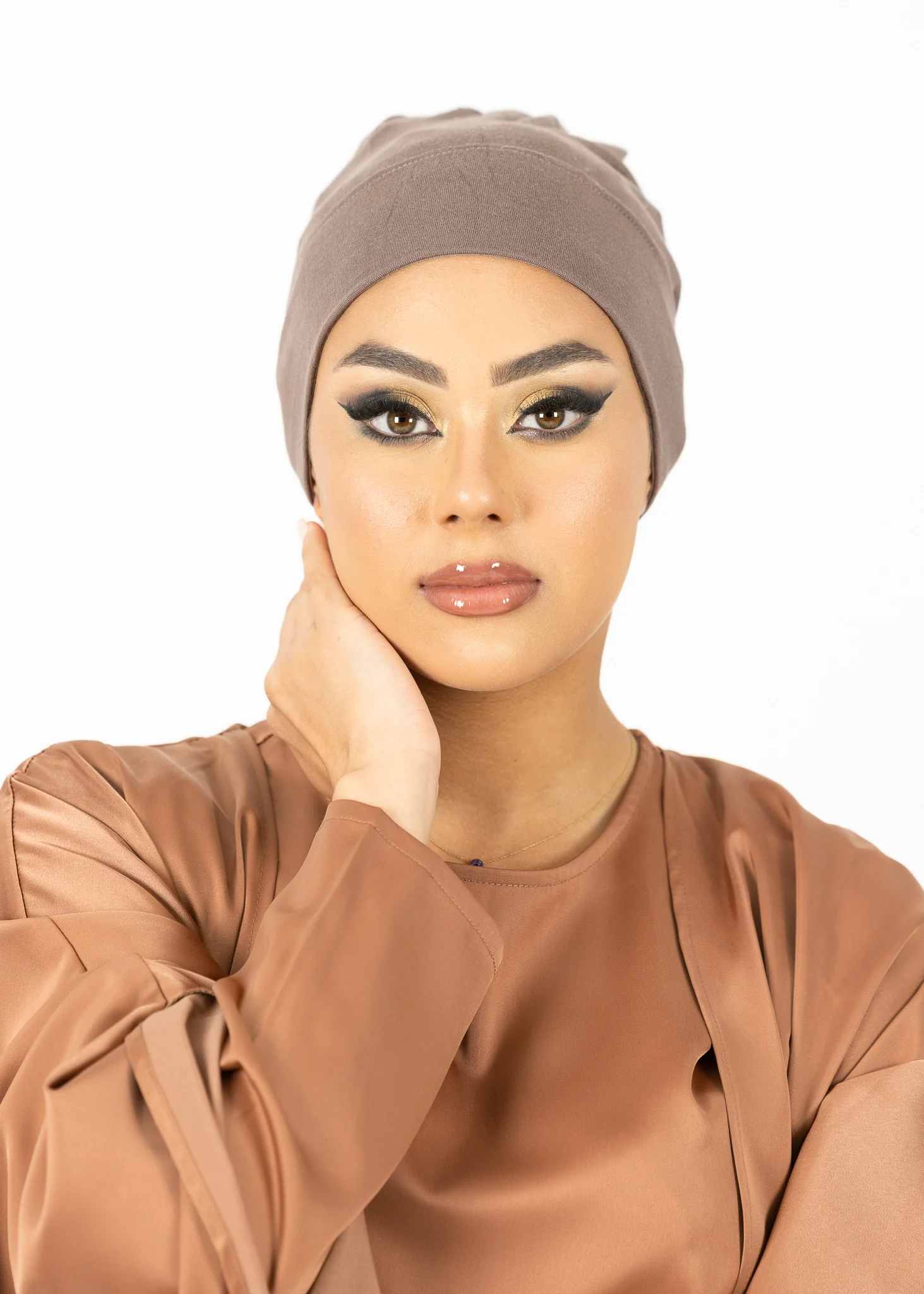 Non Slip Cap - Shades of Brown - Image 13