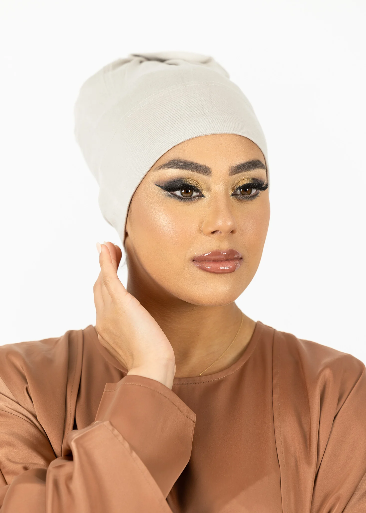 Non Slip Cap - Shades of White