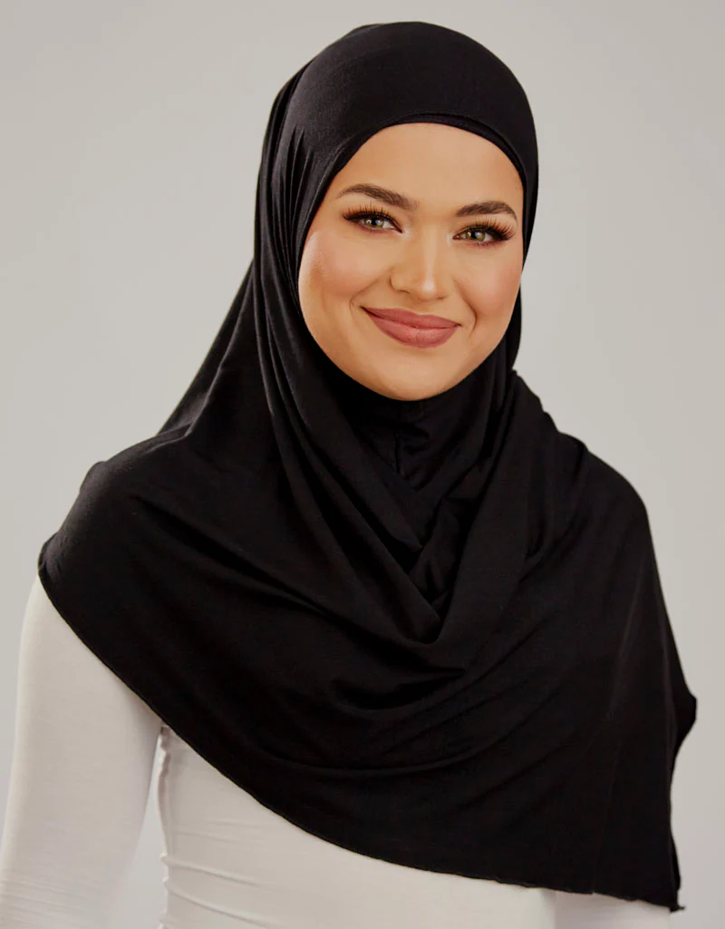 One Piece Jersey Scarf - Dark Shades - Image 4