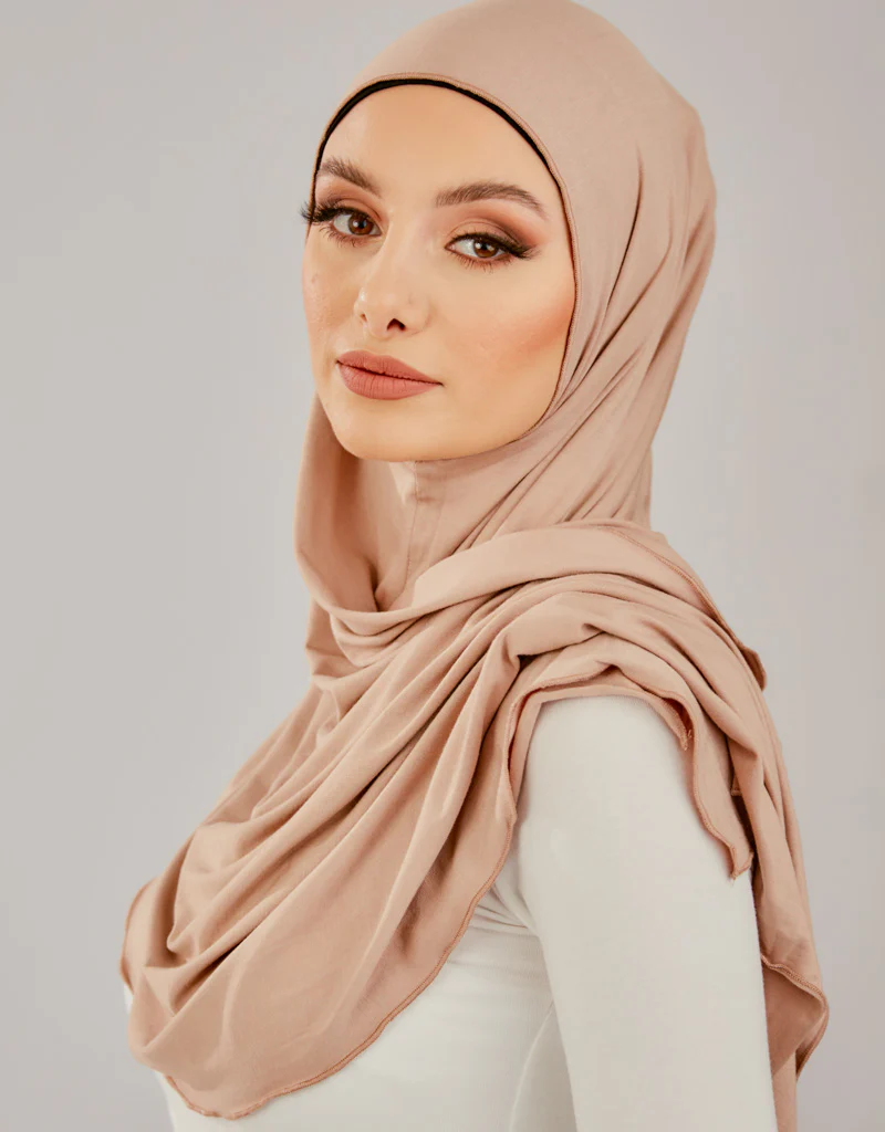 One Piece Jersey Scarf - Dark Shades - Image 7