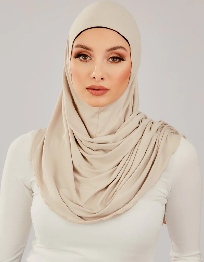 One Piece Jersey Scarf - Light Shades - Image 6