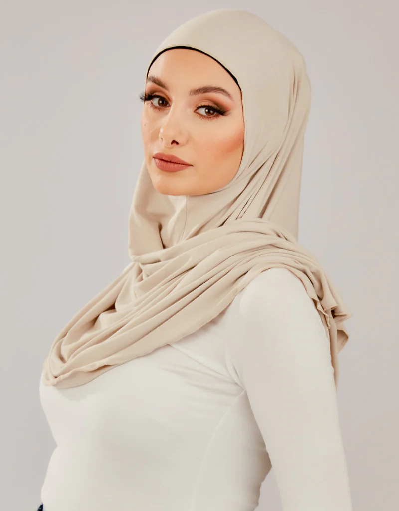 One Piece Jersey Scarf - Light Shades - Image 7