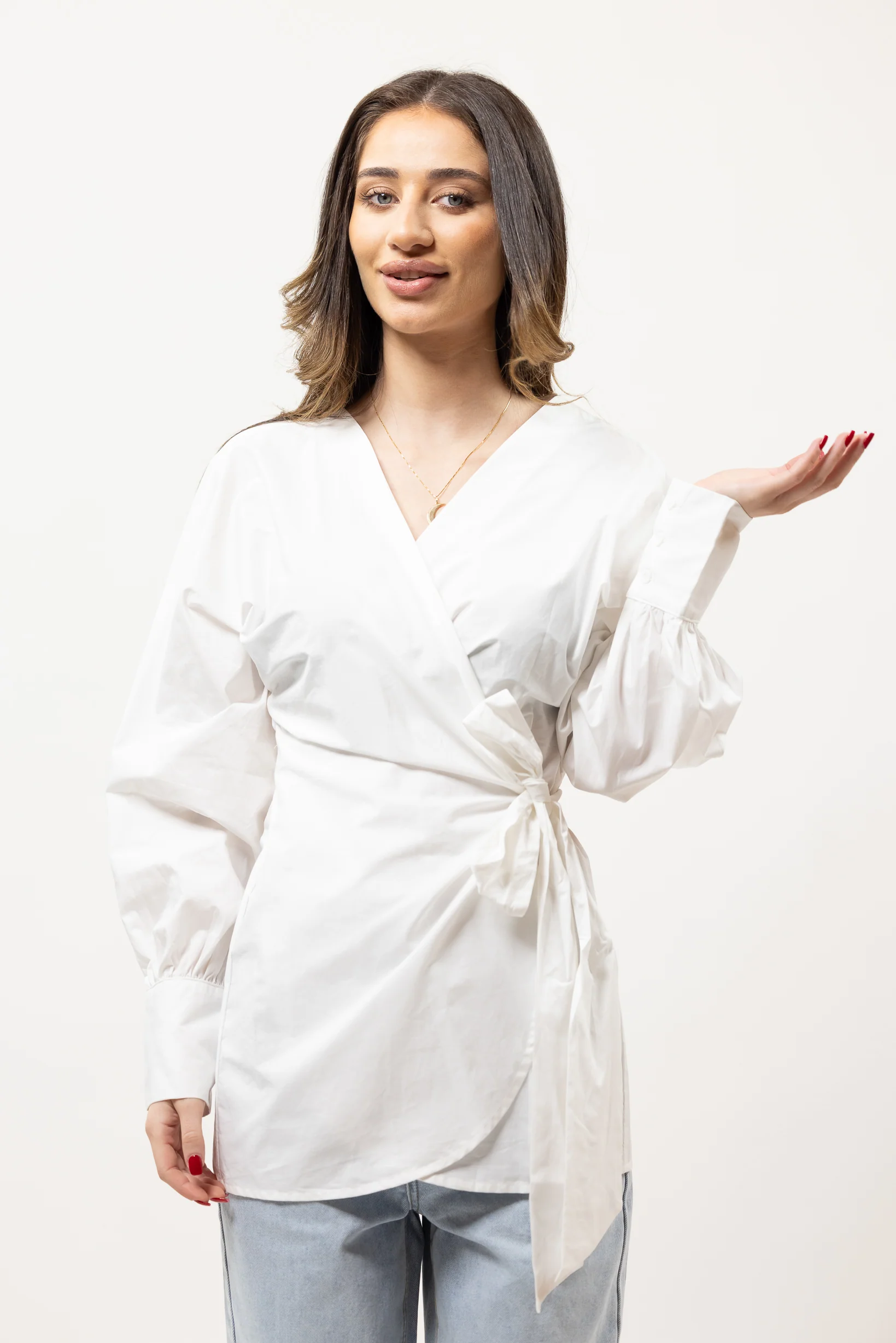 Orana Wrap Shirt - Image 10