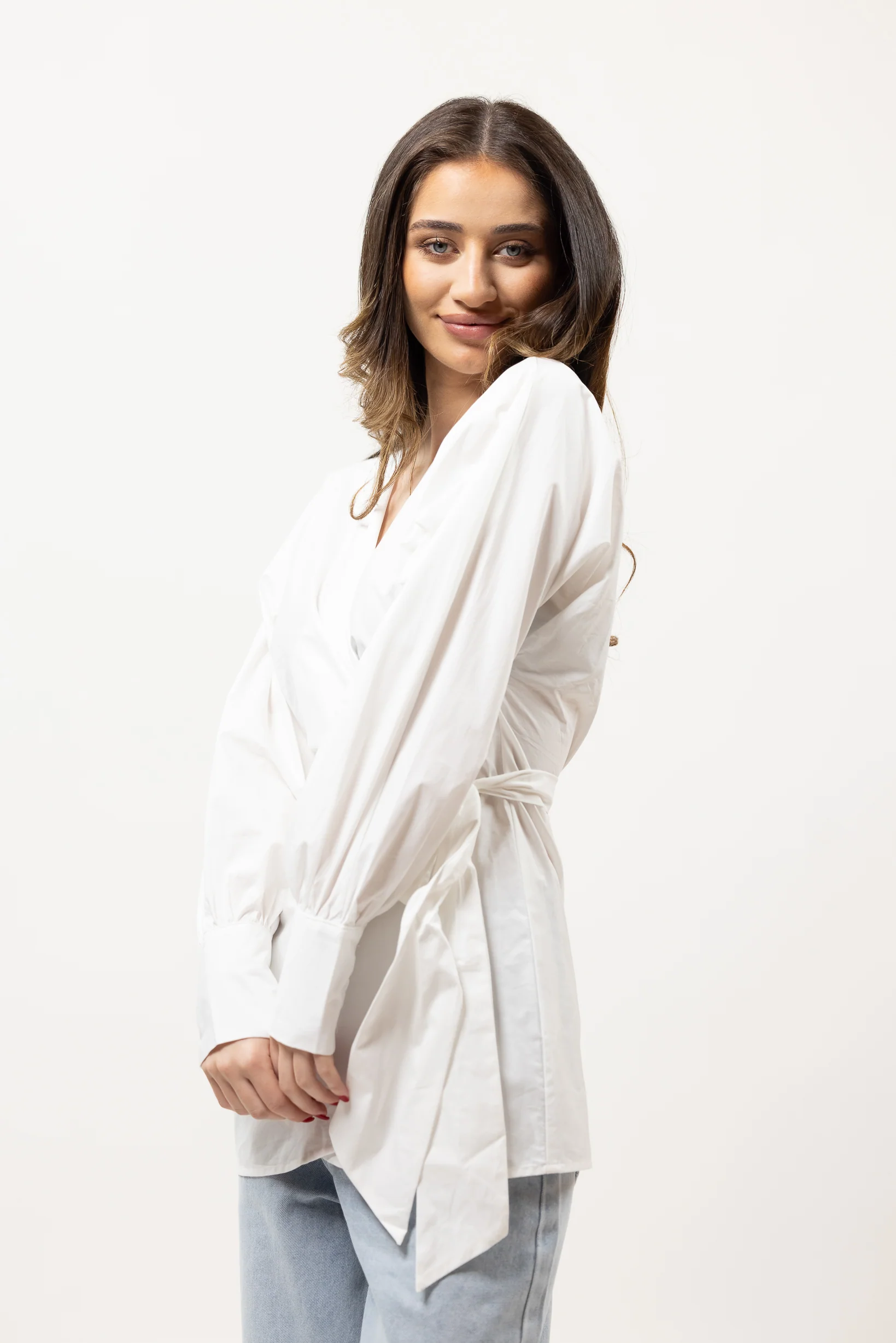 Orana Wrap Shirt - Image 11