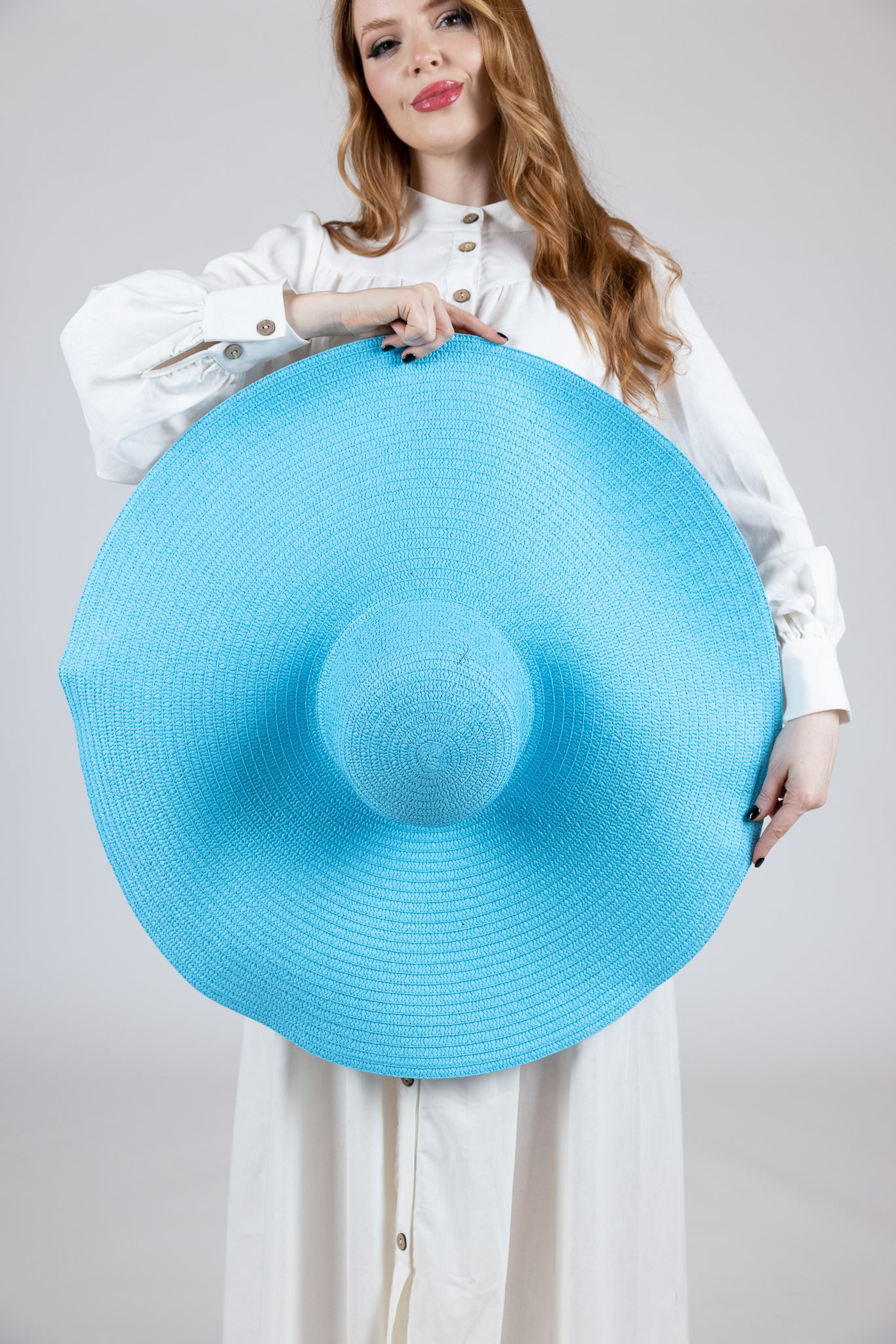 Oversized Sun Hat - Image 6