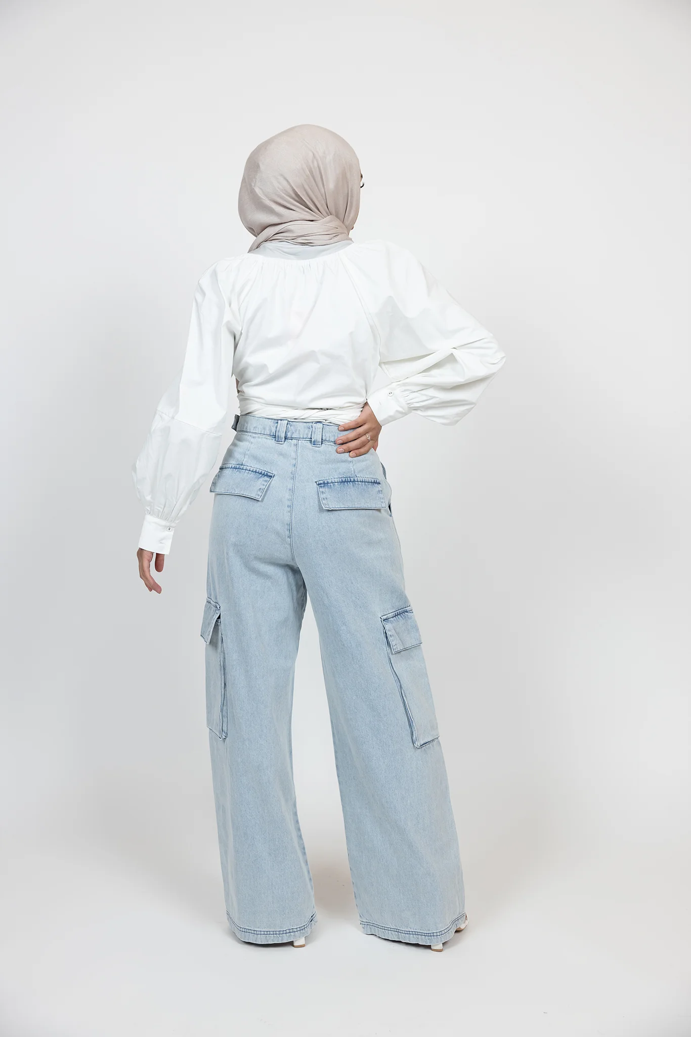 Paper Bag Cargo Pants - Image 3
