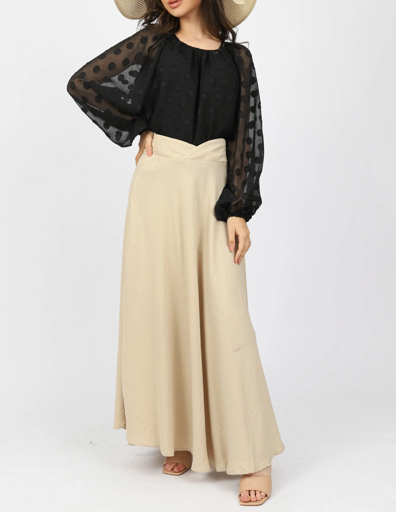 Pleat Waist Skirt - Image 2