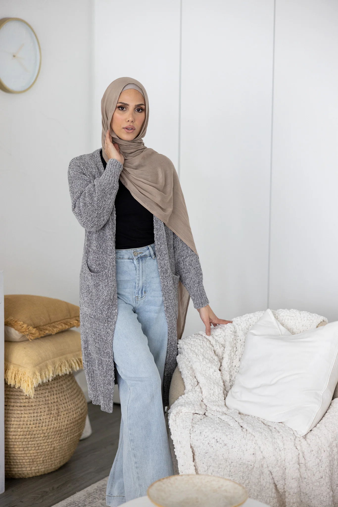 Plush Pocket Cardigan - Image 5