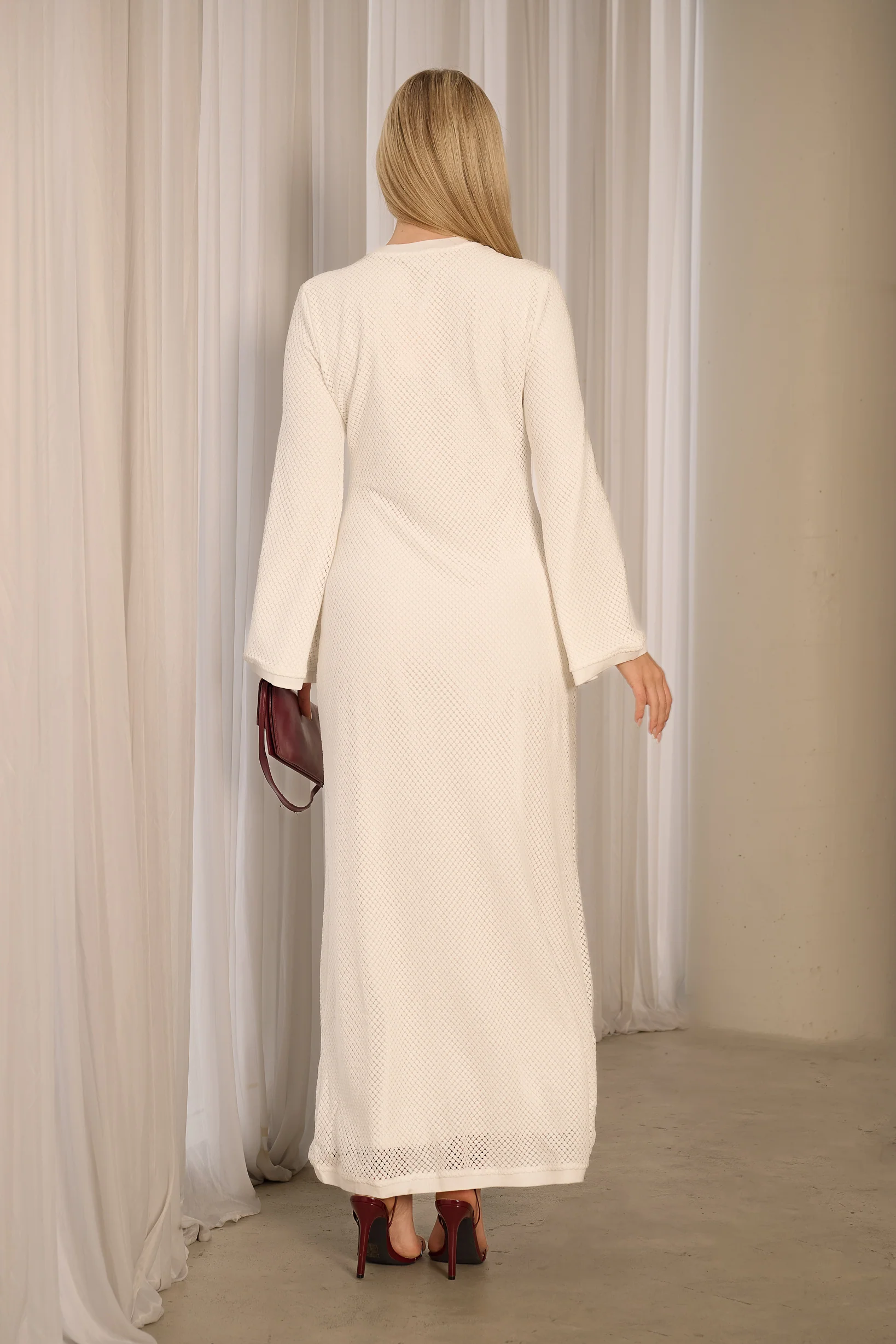 Pointelle Maxi Dress - Image 6