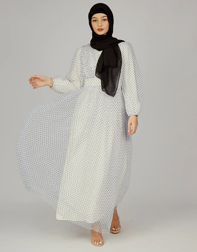 Polka Dot Tulle Dress - Image 4