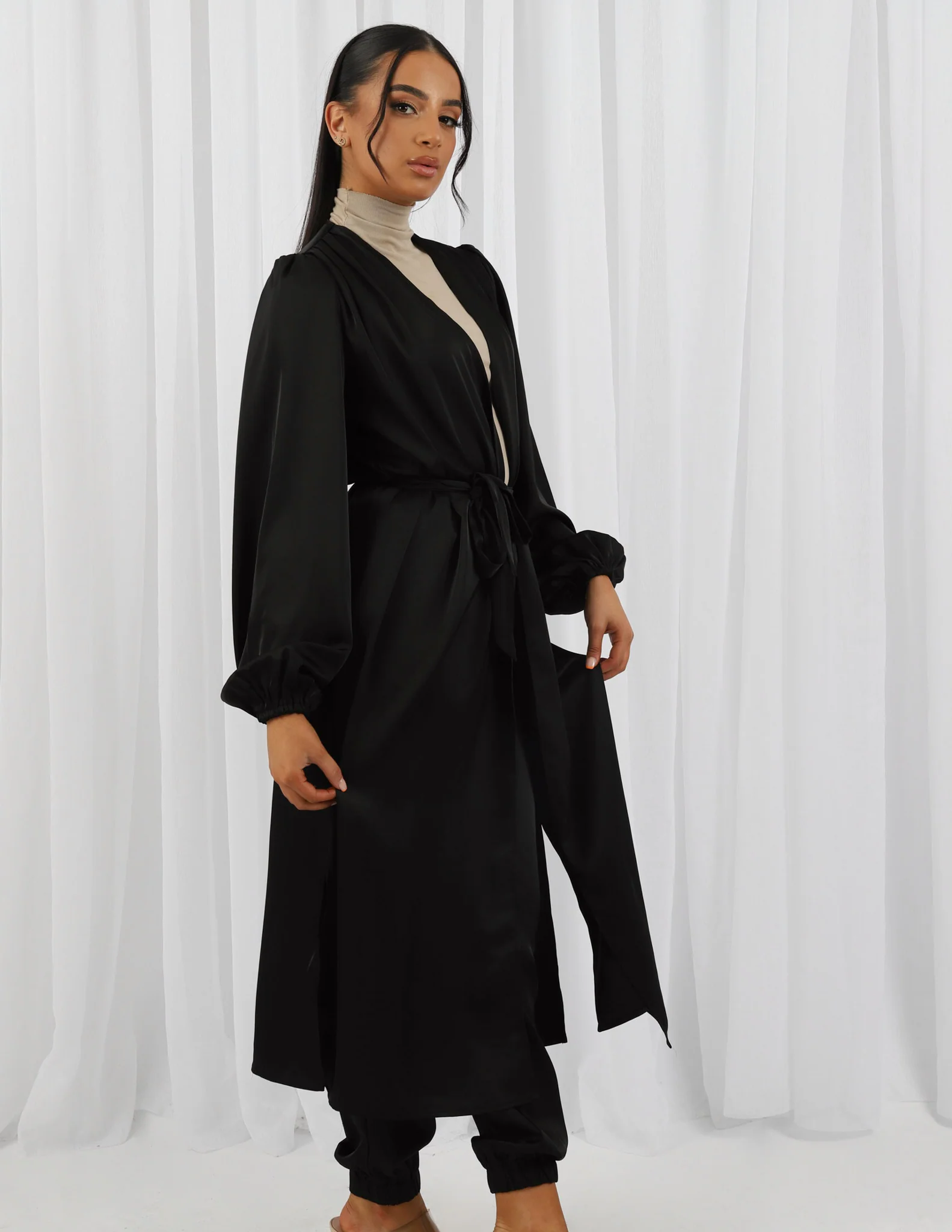 Porsha Satin Cardigan - Image 17