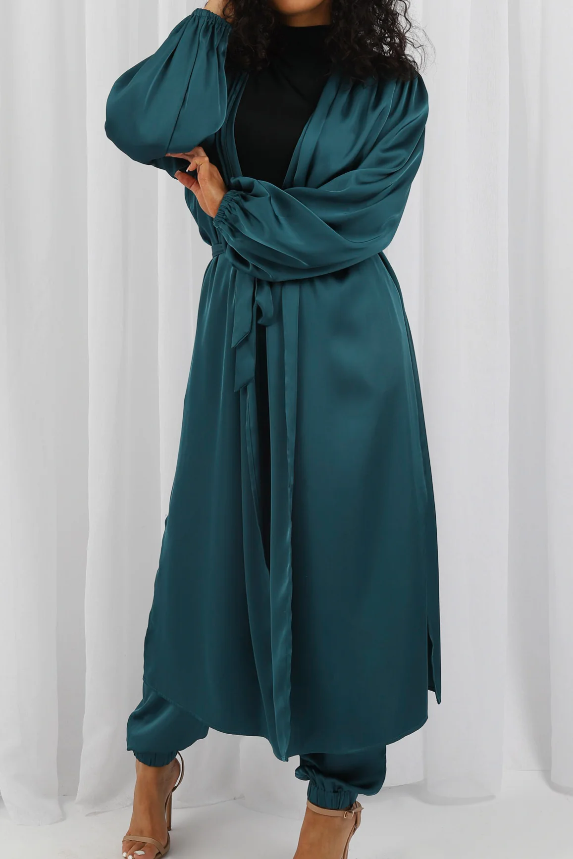 Porsha Satin Cardigan - Image 21