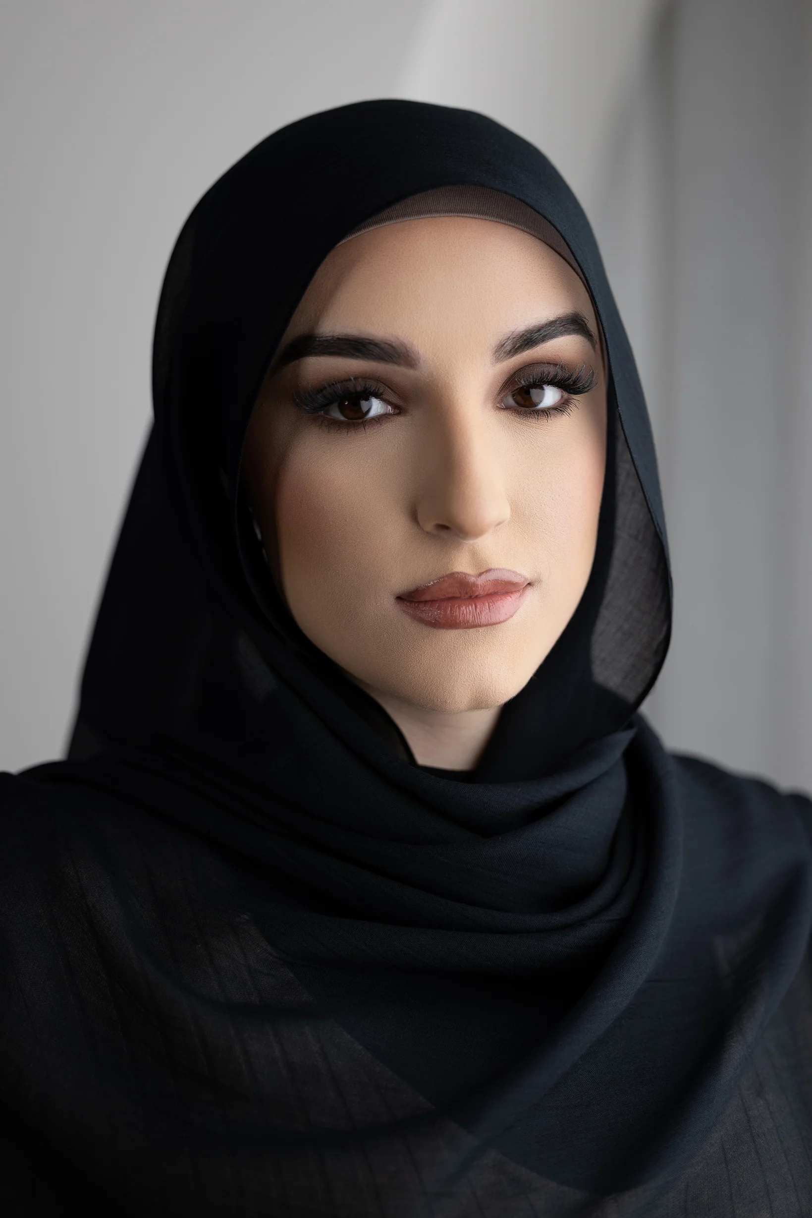Premium Modal Shawl - Shades of Black