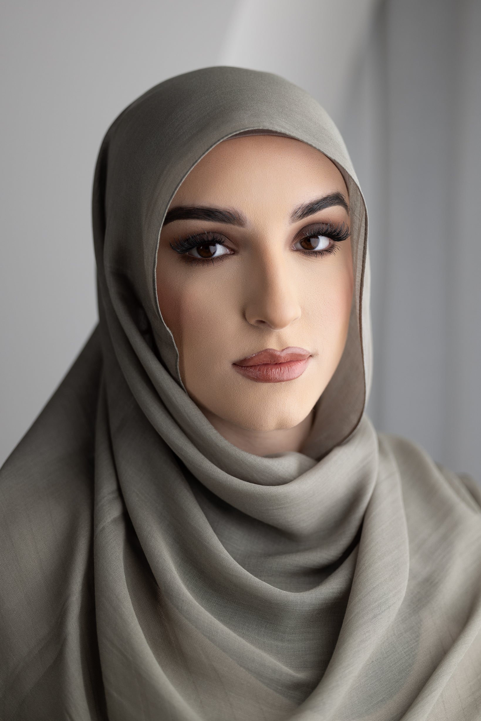 Premium Modal Shawl - Shades of Green - Image 3