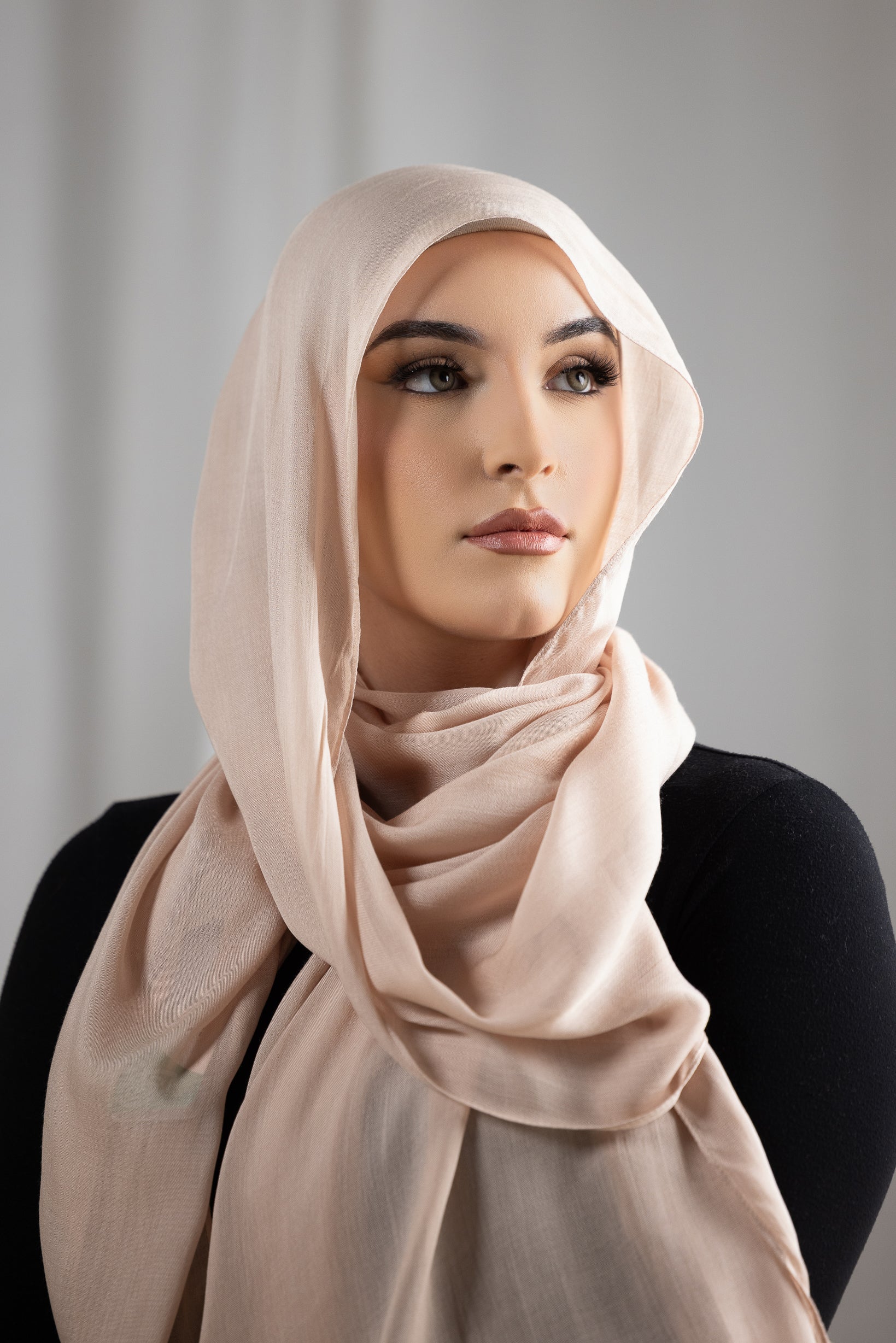 Premium Modal Shawl - Shades of Nude - Image 5