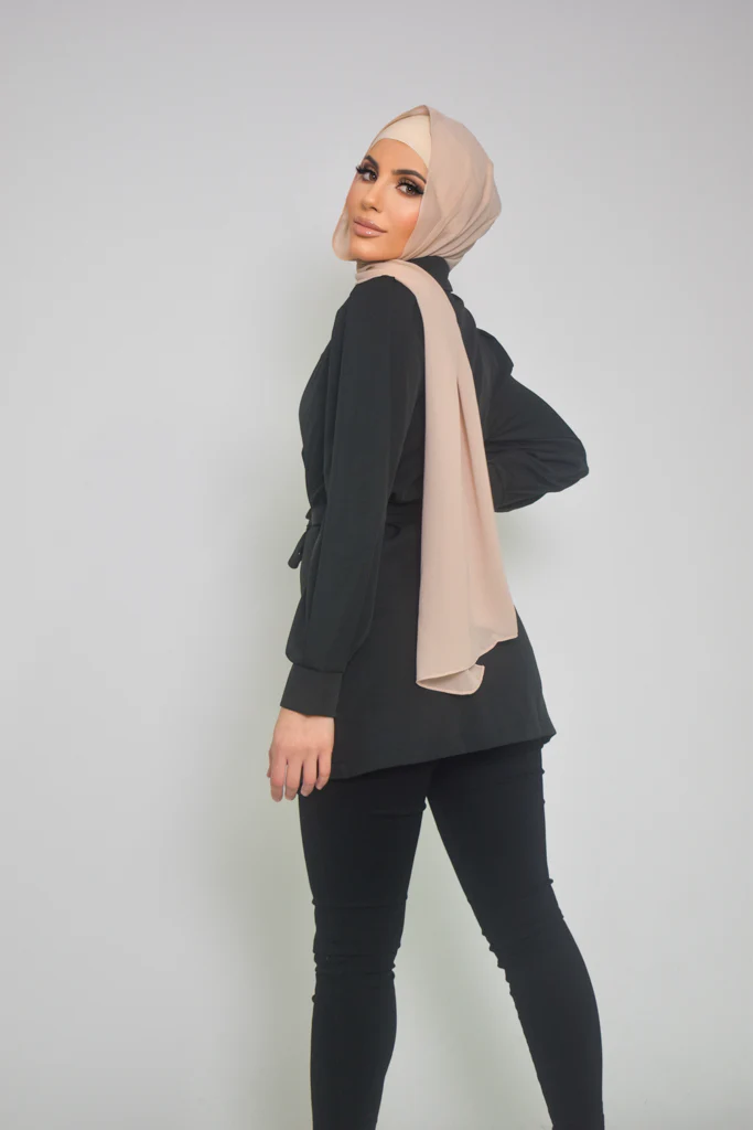 Pristine Check Trench Jacket - Image 5