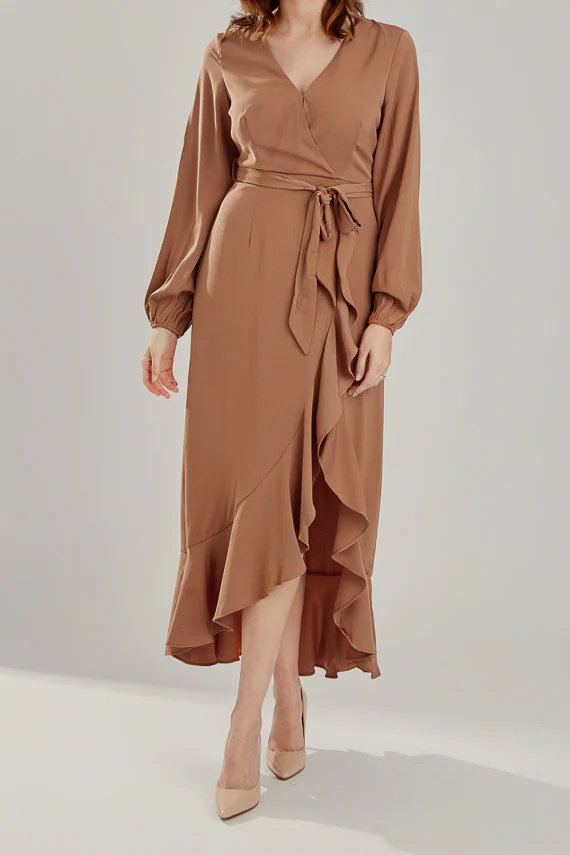 Pristine Ruffle Layered Dress - Image 6