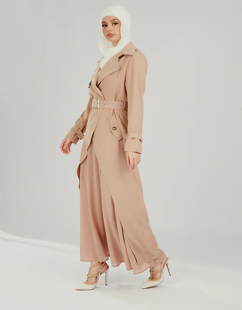 Pristine Trench Dress - Image 5