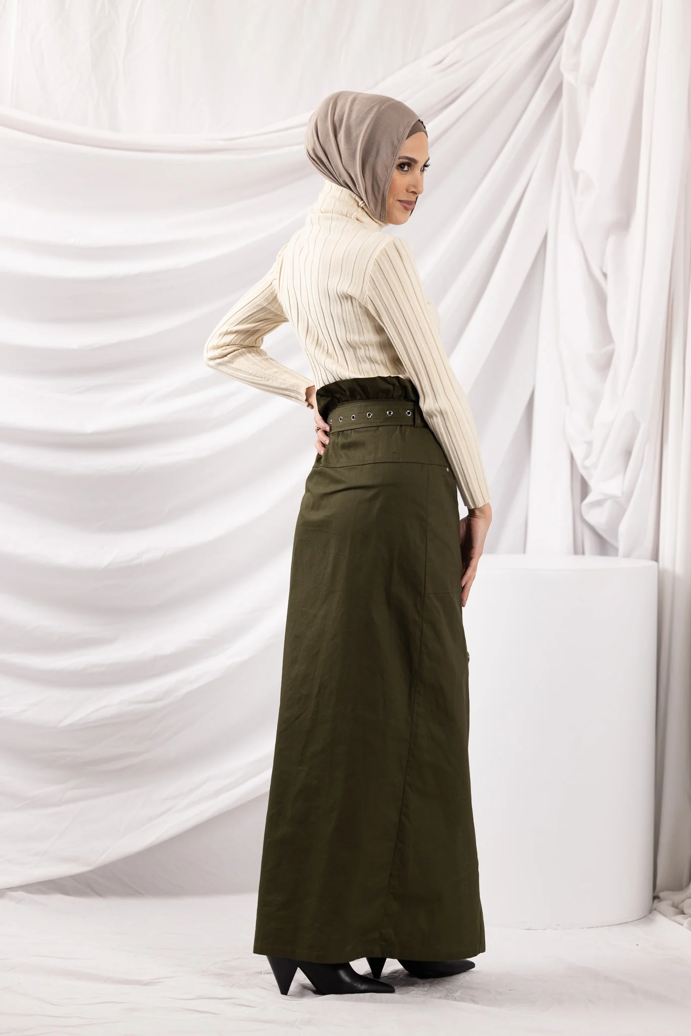 Rafa Detailed Maxi Skirt - Image 5