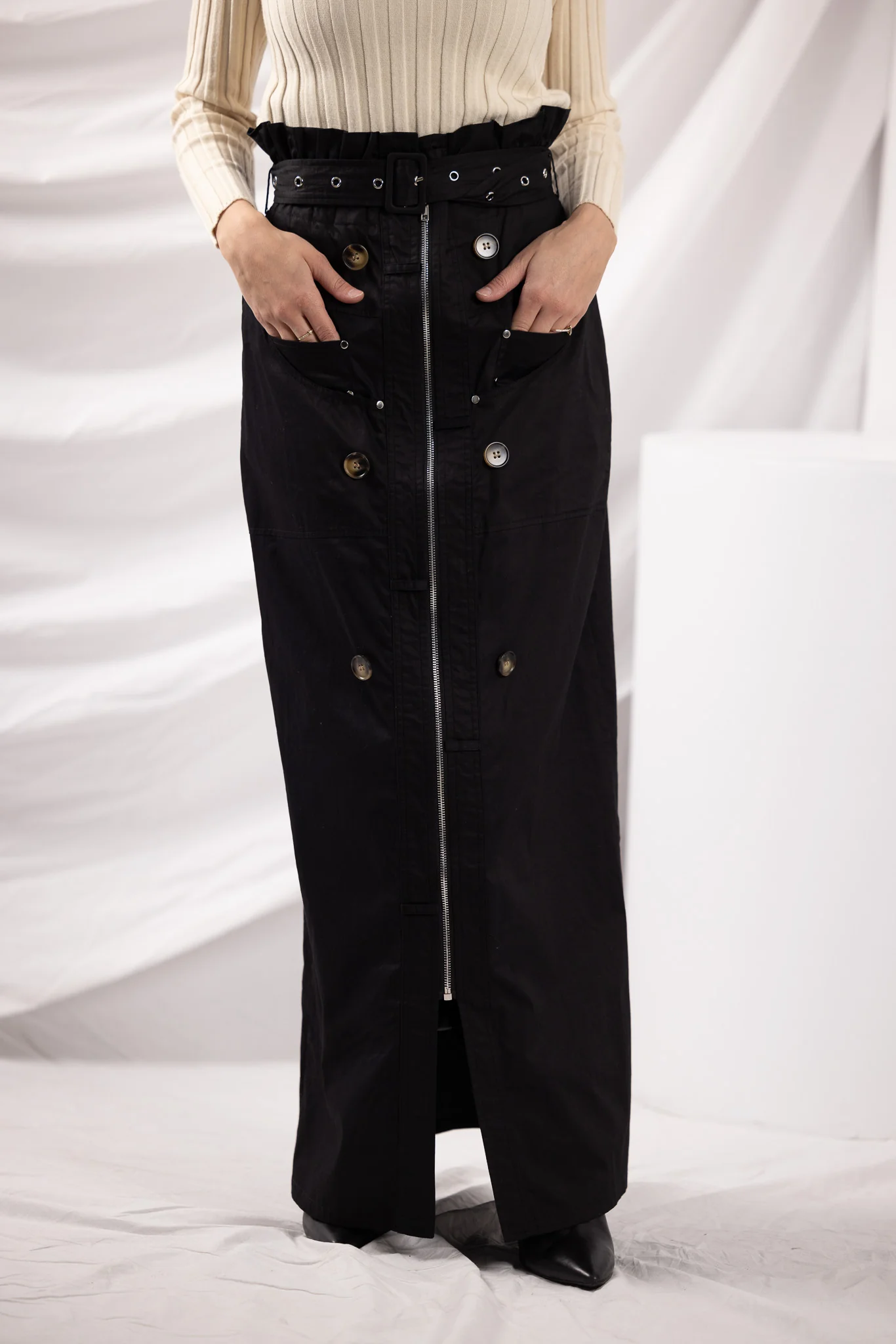 Rafa Detailed Maxi Skirt - Image 8