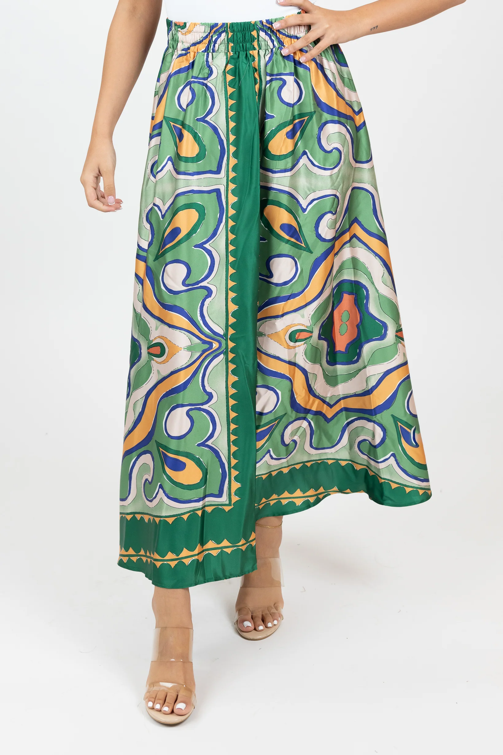 Retro Funk Maxi Skirt - Image 6