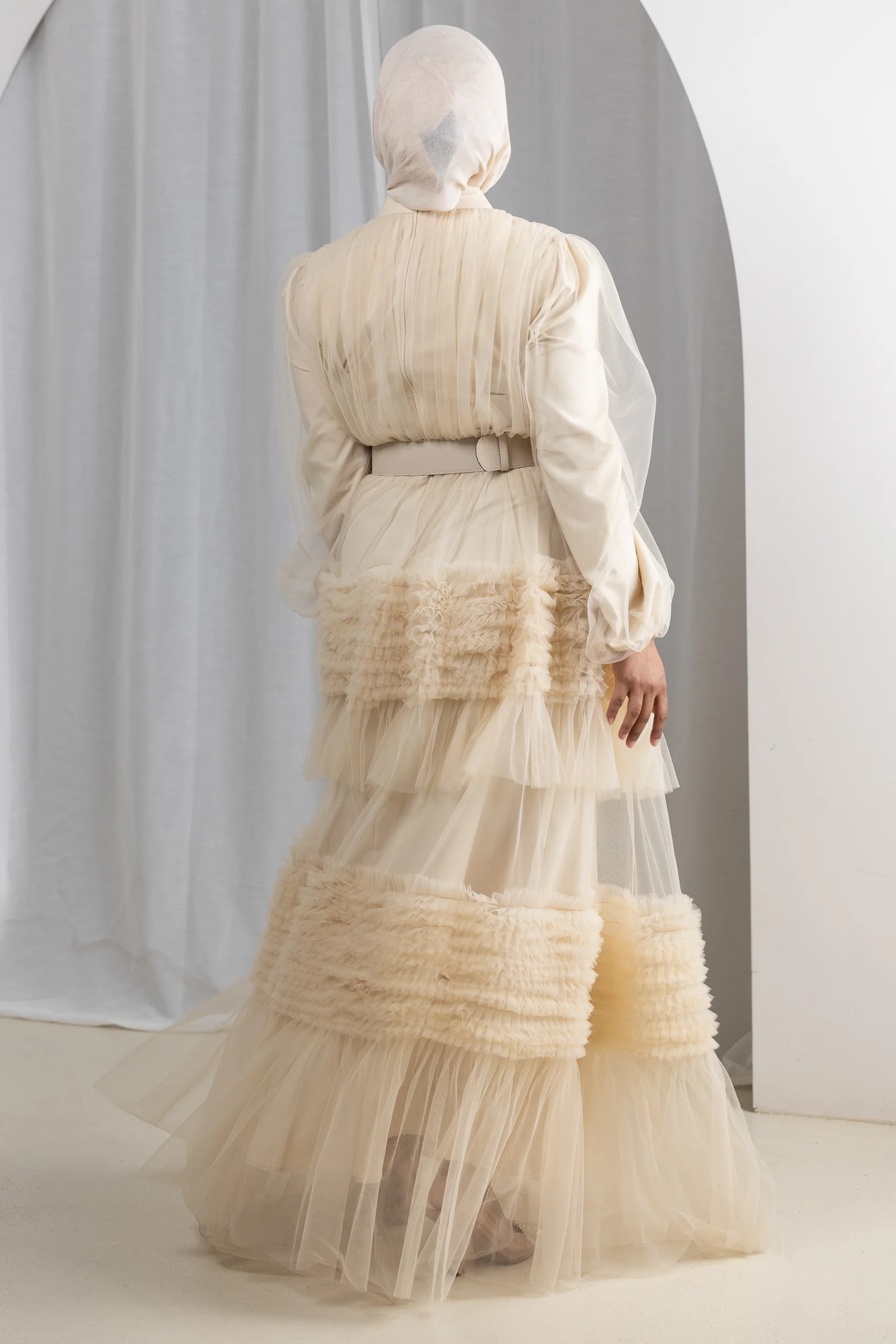 Rhythmic Tulle Dress - Image 20
