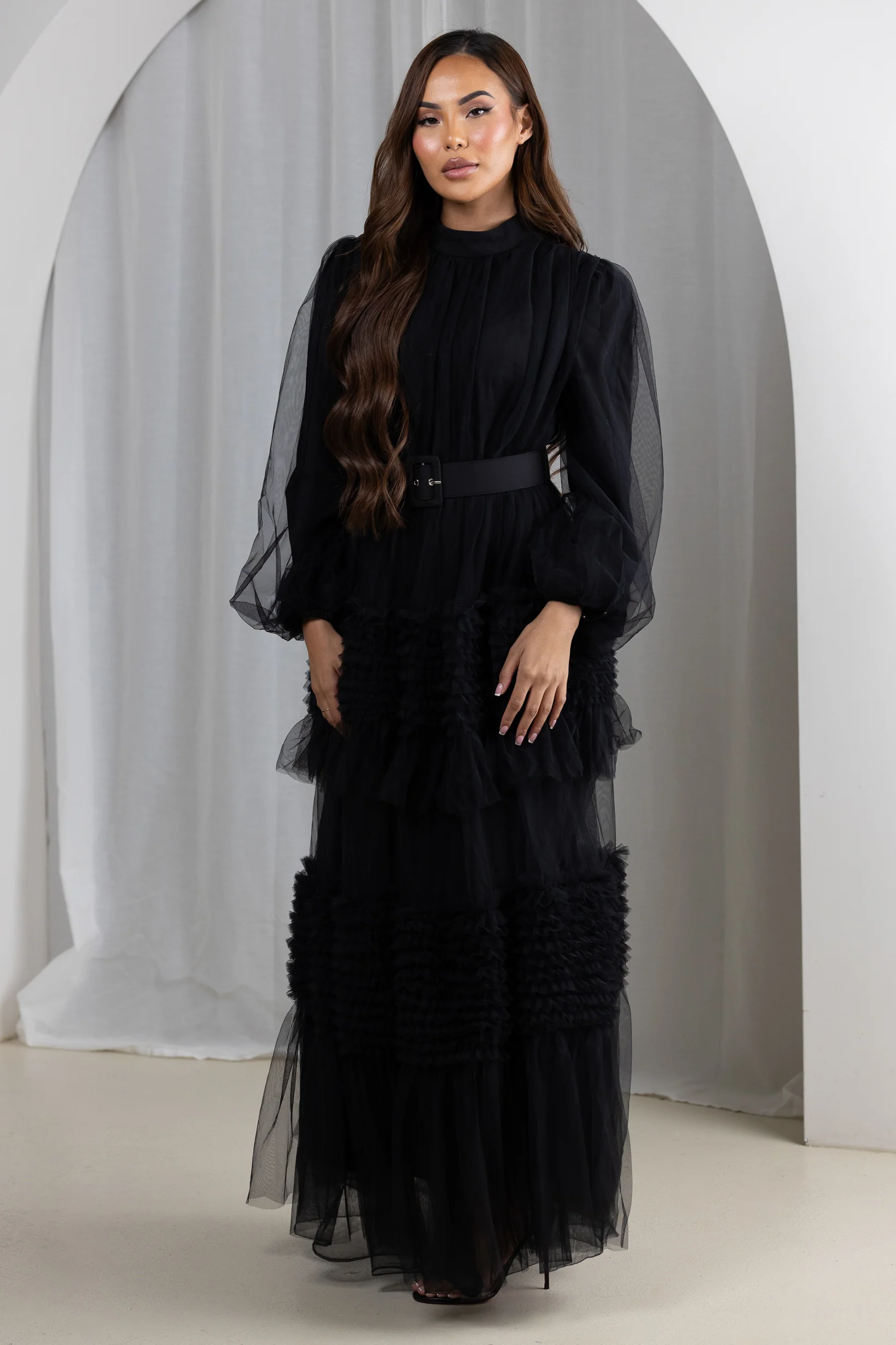 Rhythmic Tulle Dress - Image 7