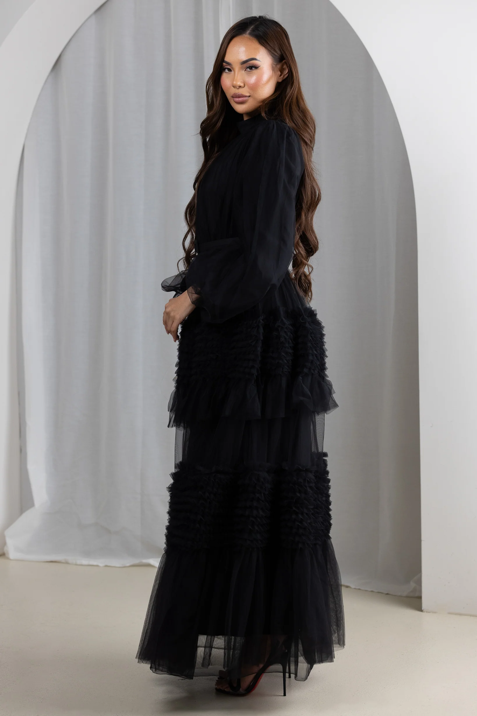 Rhythmic Tulle Dress - Image 8